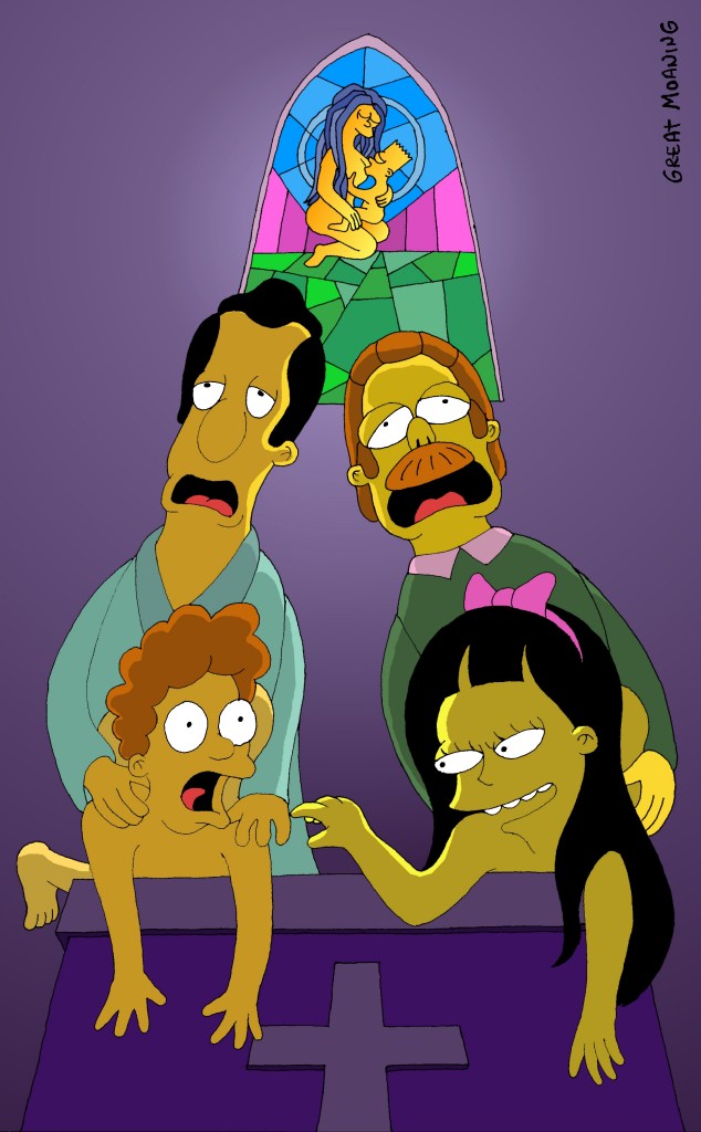Porno Ned Flanders - Post 90557: Bart_Simpson great_moaning Jessica_Lovejoy Marge_Simpson  Ned_Flanders Rod_Flanders The_Simpsons Timothy_Lovejoy