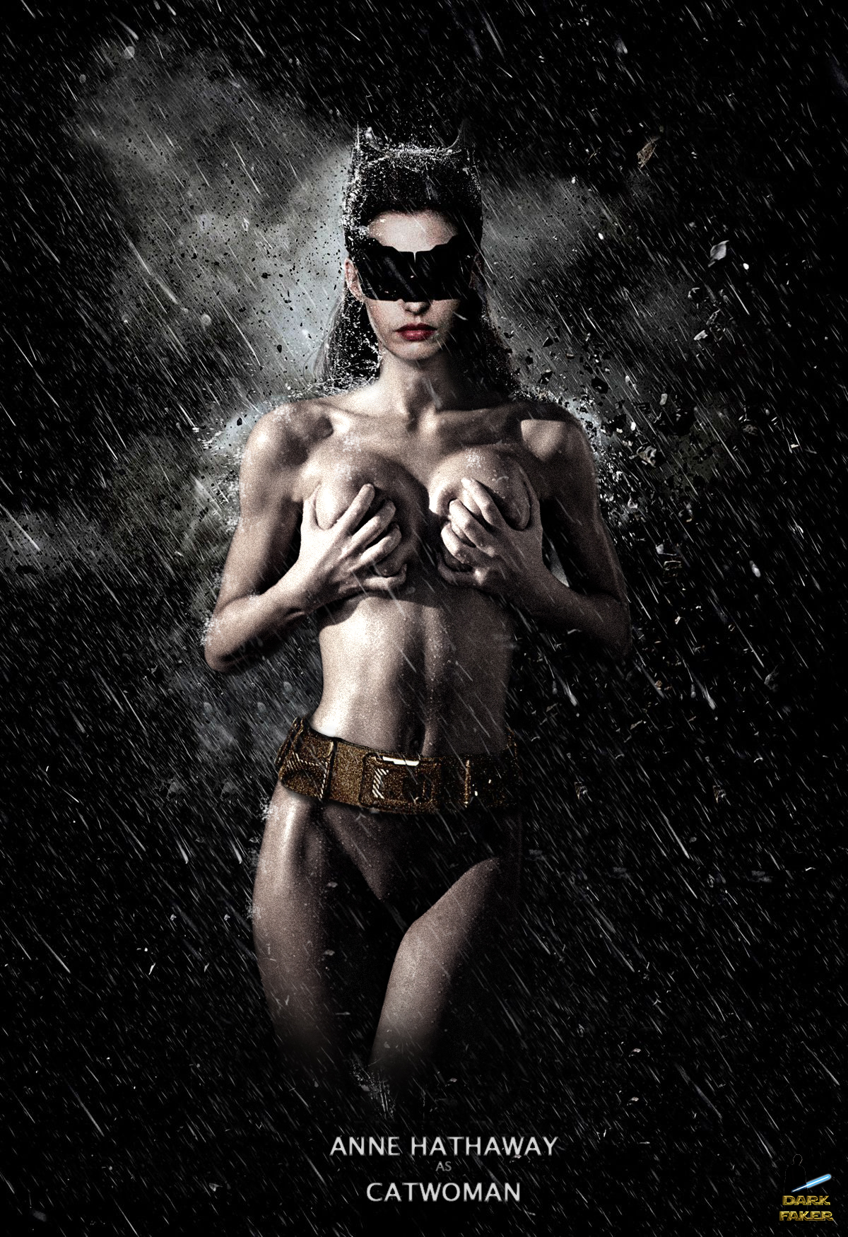 Post 1494411 Annehathaway Batmanseries Catwoman Darthfaker Dc Fakes Selinakyle Thedark 