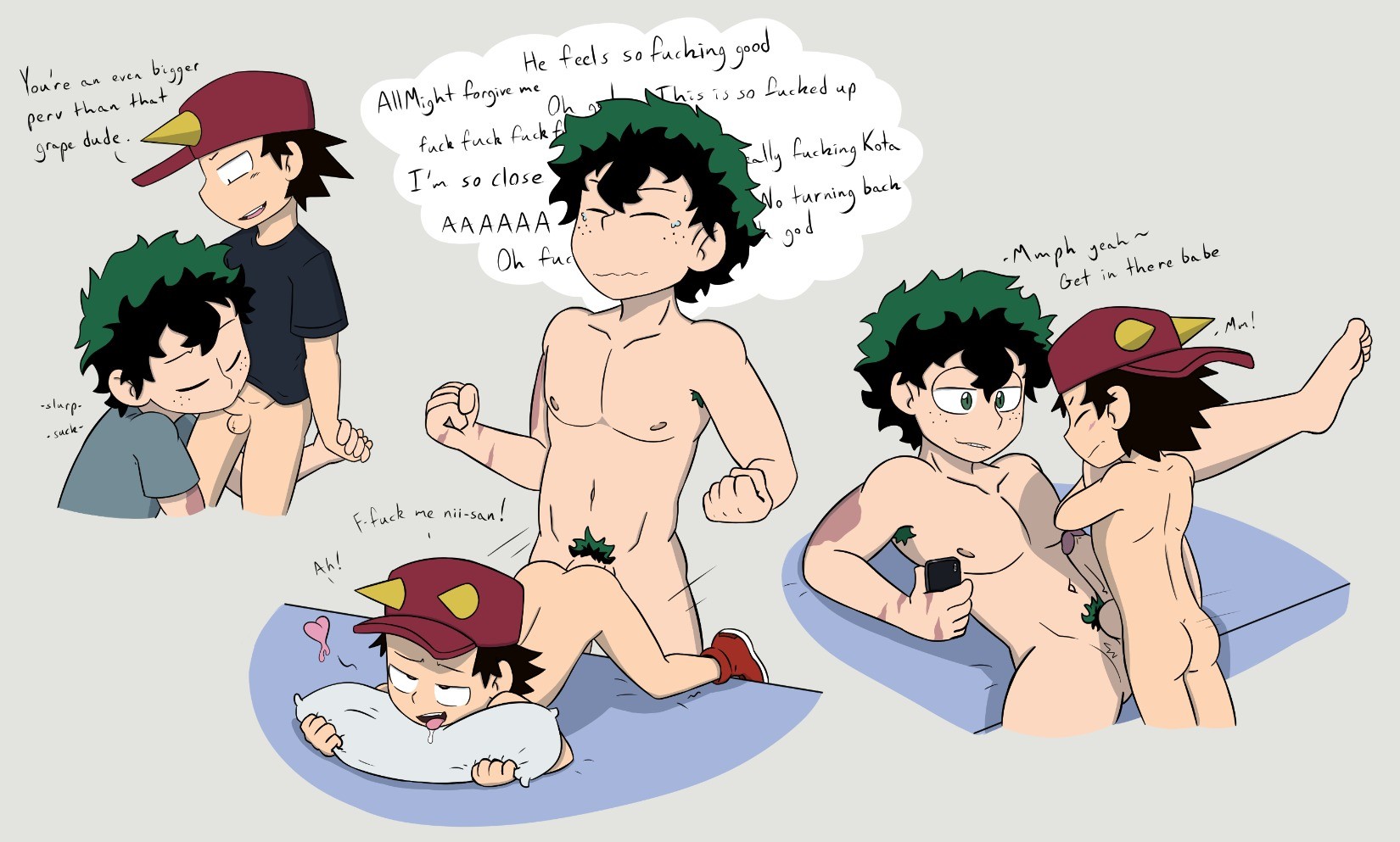 Boxtop Izuku_Midoriya Kota_Izumi My_Hero_Academia