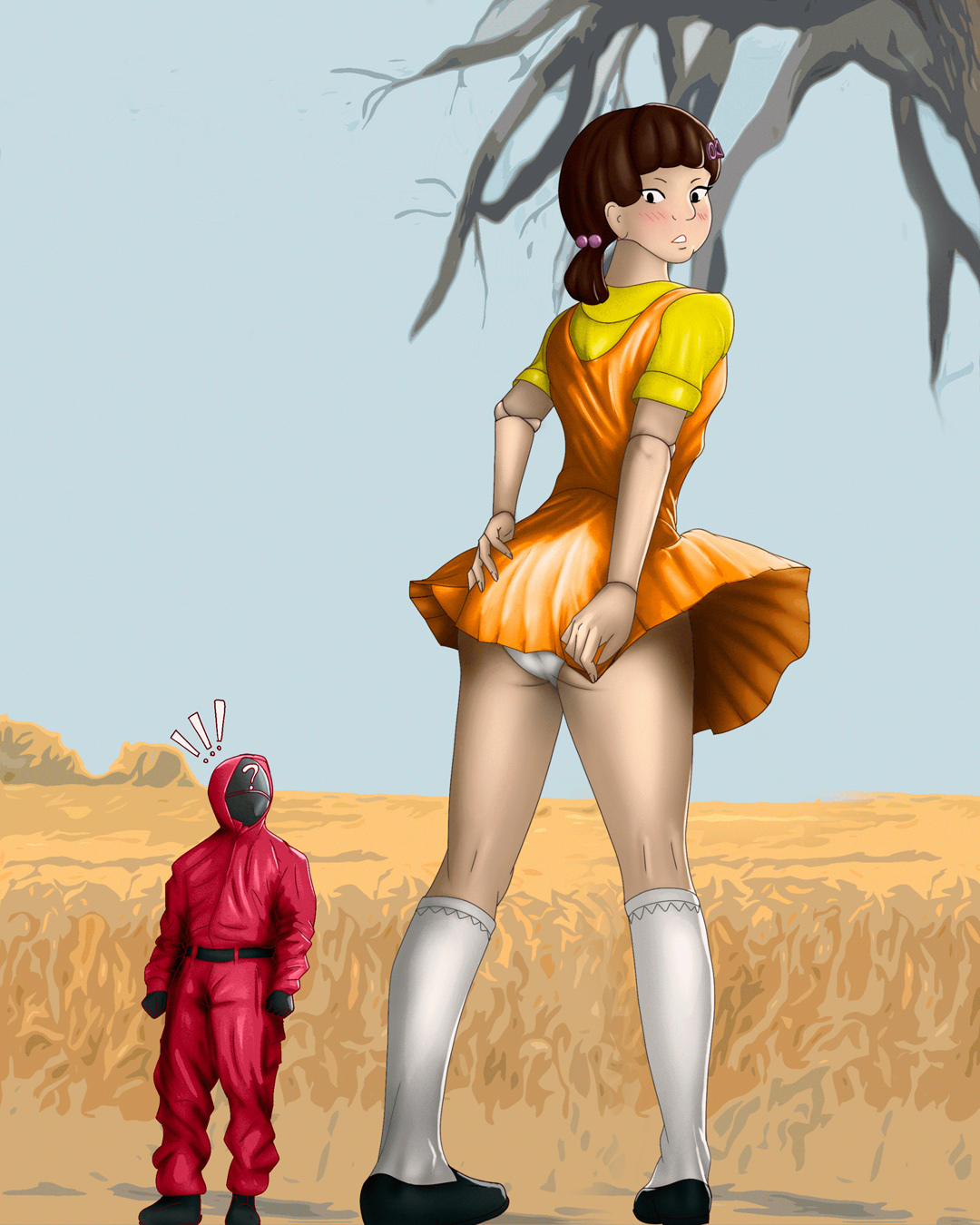 Squid game doll rule34