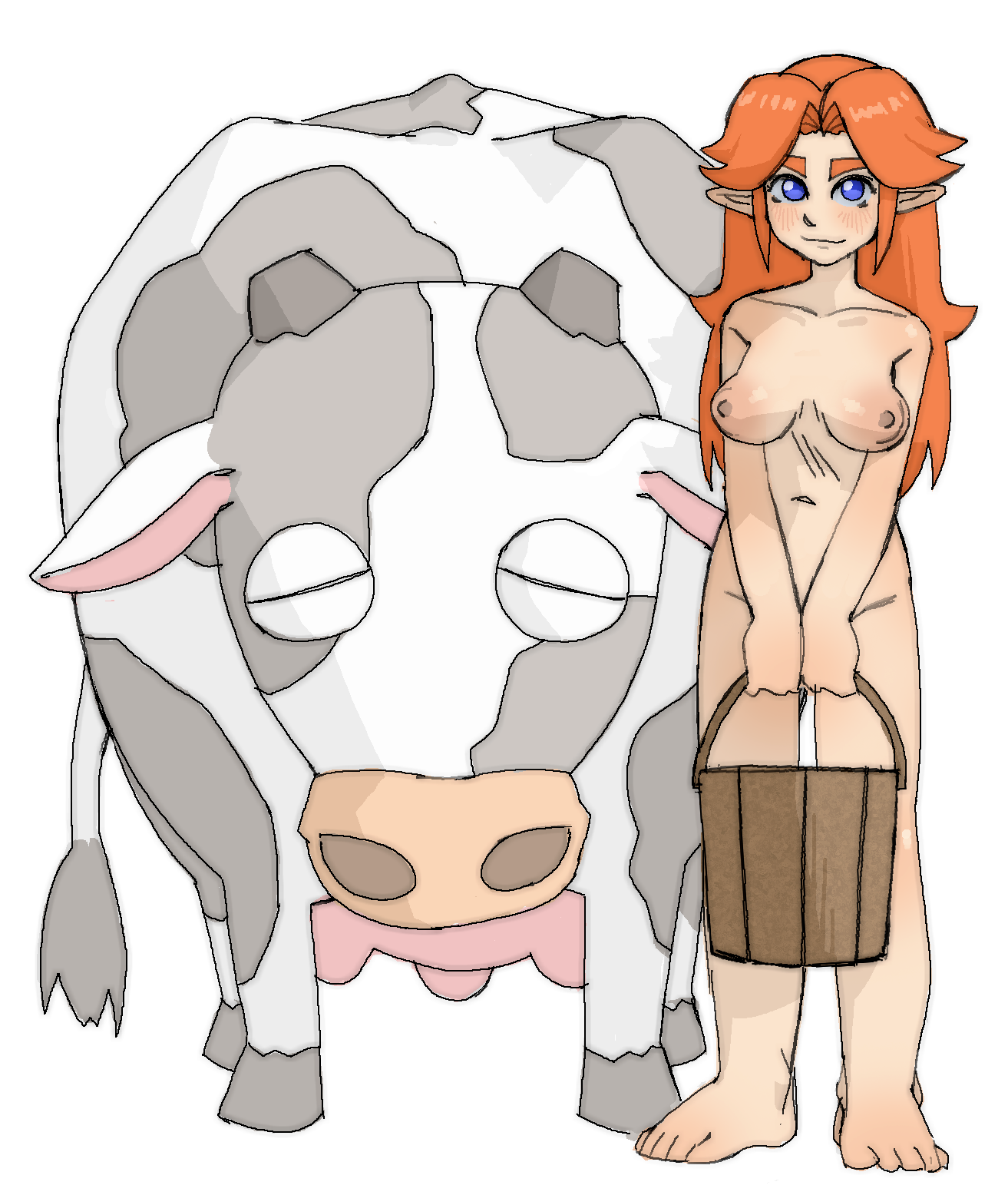 Legend_of_Zelda Malon Ocarina_of_Time pantsu_ripper