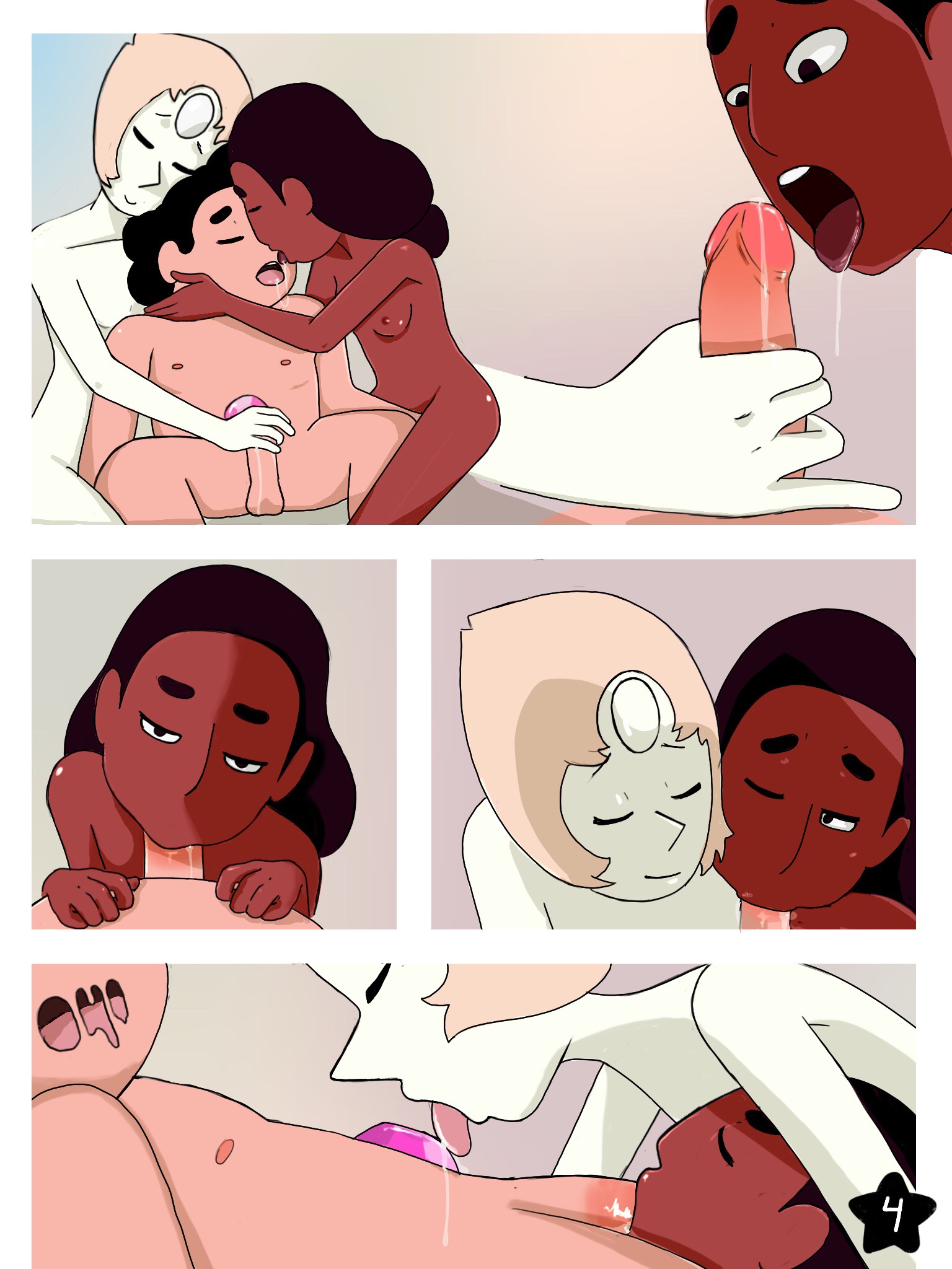 Steven universe porn comic with connie