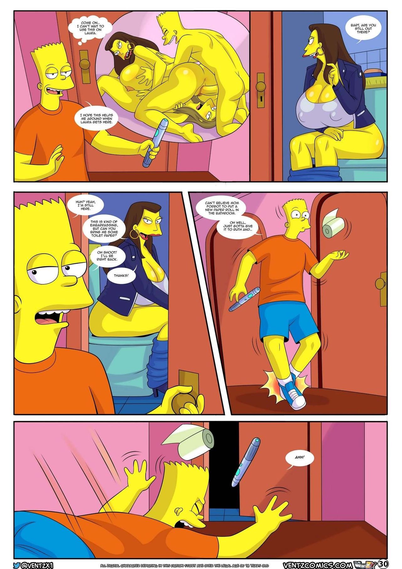 Post 5793120 Arabatos Bartsimpson Comic Laurapowers Ruthpowers Thesimpsons 