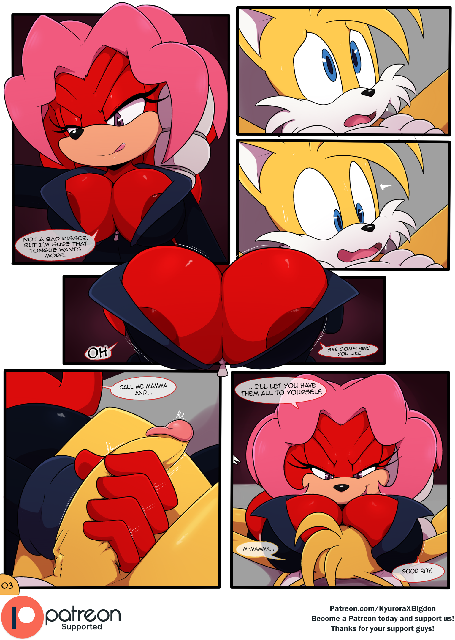 Bigdon1992 Lien-Da Sonic_the_Hedgehog_(series) Tails comic