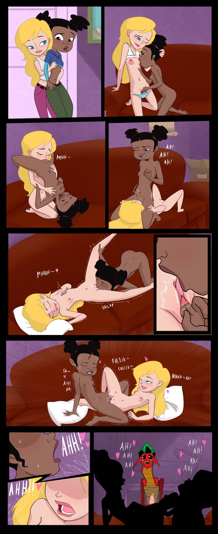 American_Dragon:_Jake_Long Huntsgirl Rose Trixie_Carter comic tagme