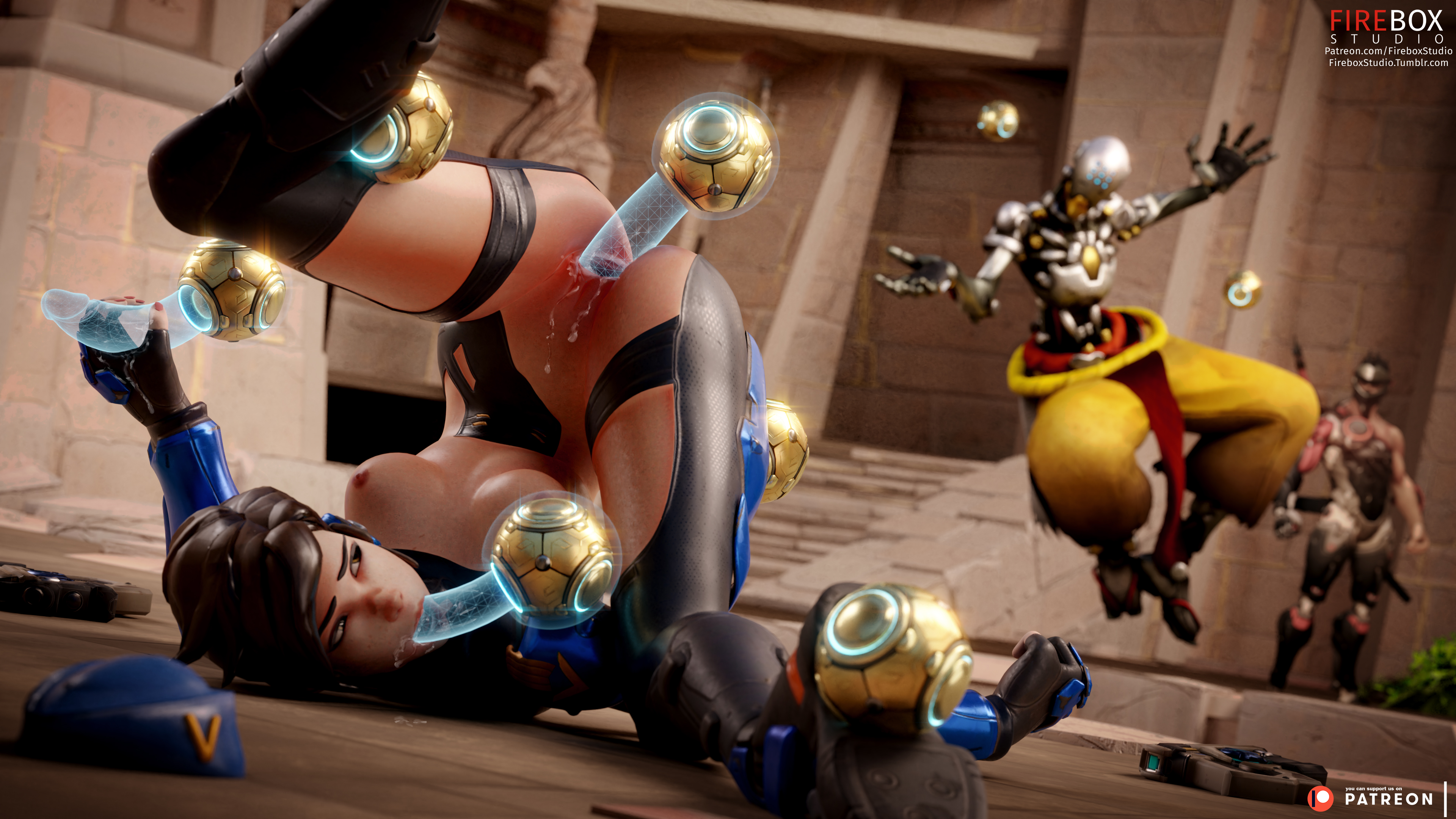 FireboxStudio Genji_Shimada Overlook Tracer Zenyatta