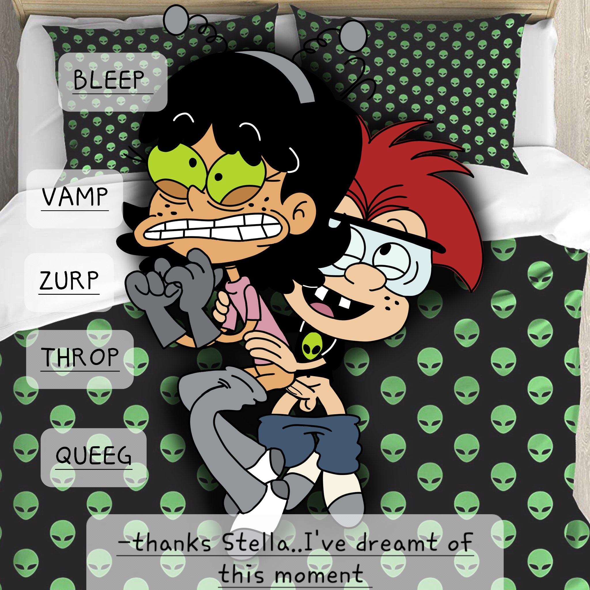 Stella_Zhau The_Loud_House TinyJimmy33 Zach_Gurdle