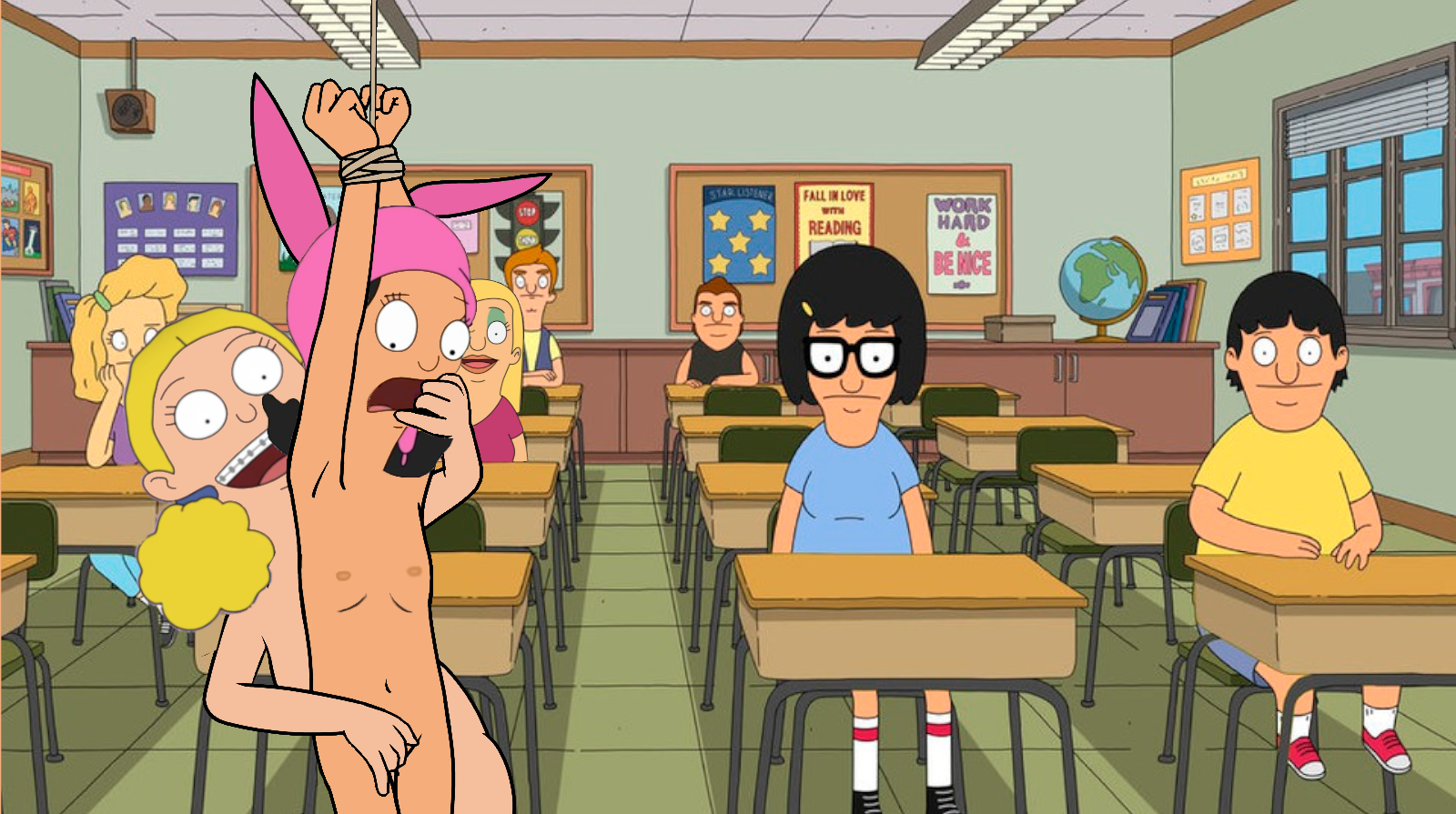 Jocelyn Bobs Burgers Porn - Post 2860697: Bob's_Burgers Gene_Belcher Jimmy_Pesto_Jr. Jocelyn  Louise_Belcher Millie_Frock Tammy_Larsen Tina_Belcher Zeke