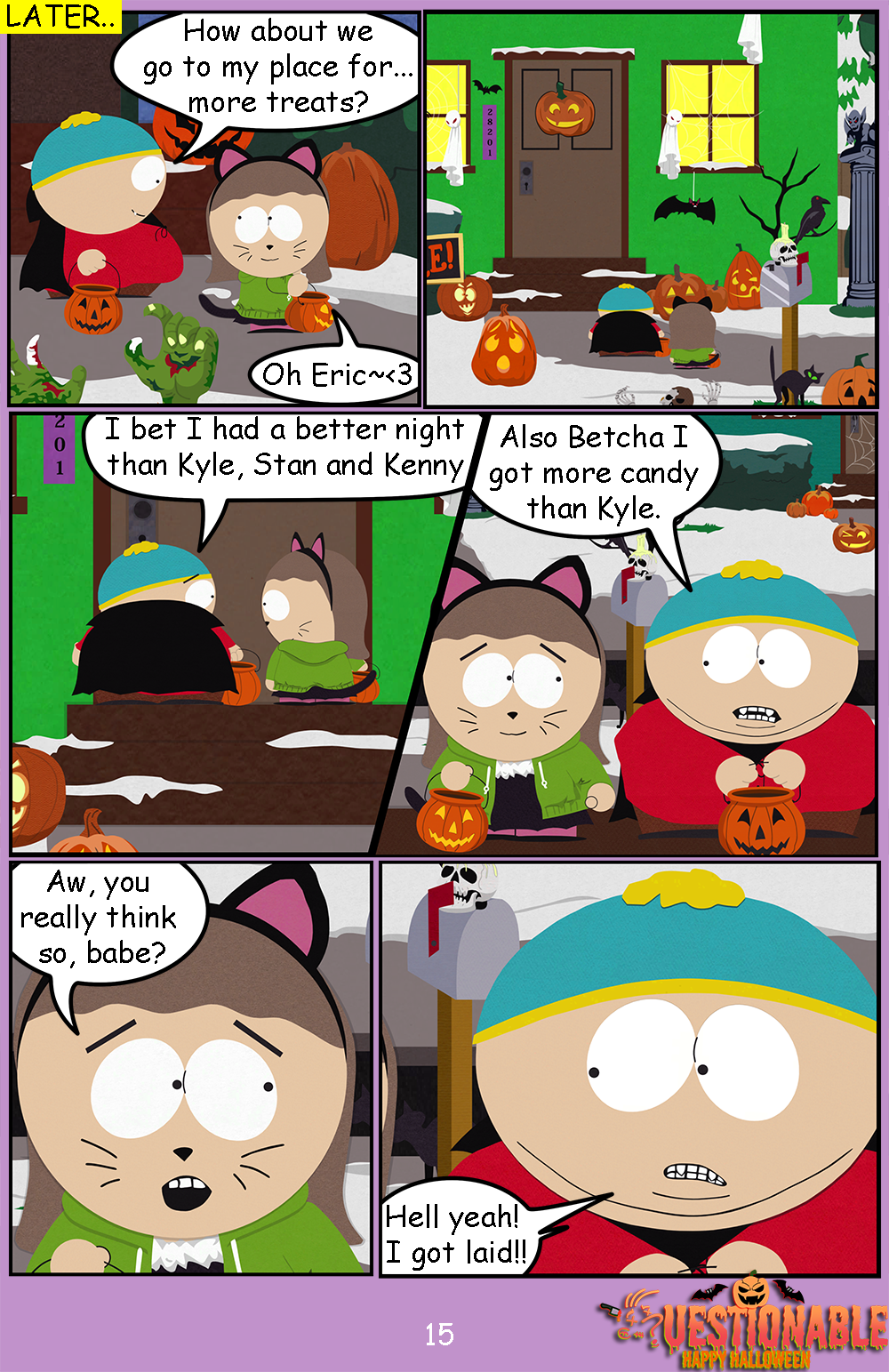 Post 4801262 Comic Eric Cartman Halloween Heidi Turner Questionable South Park