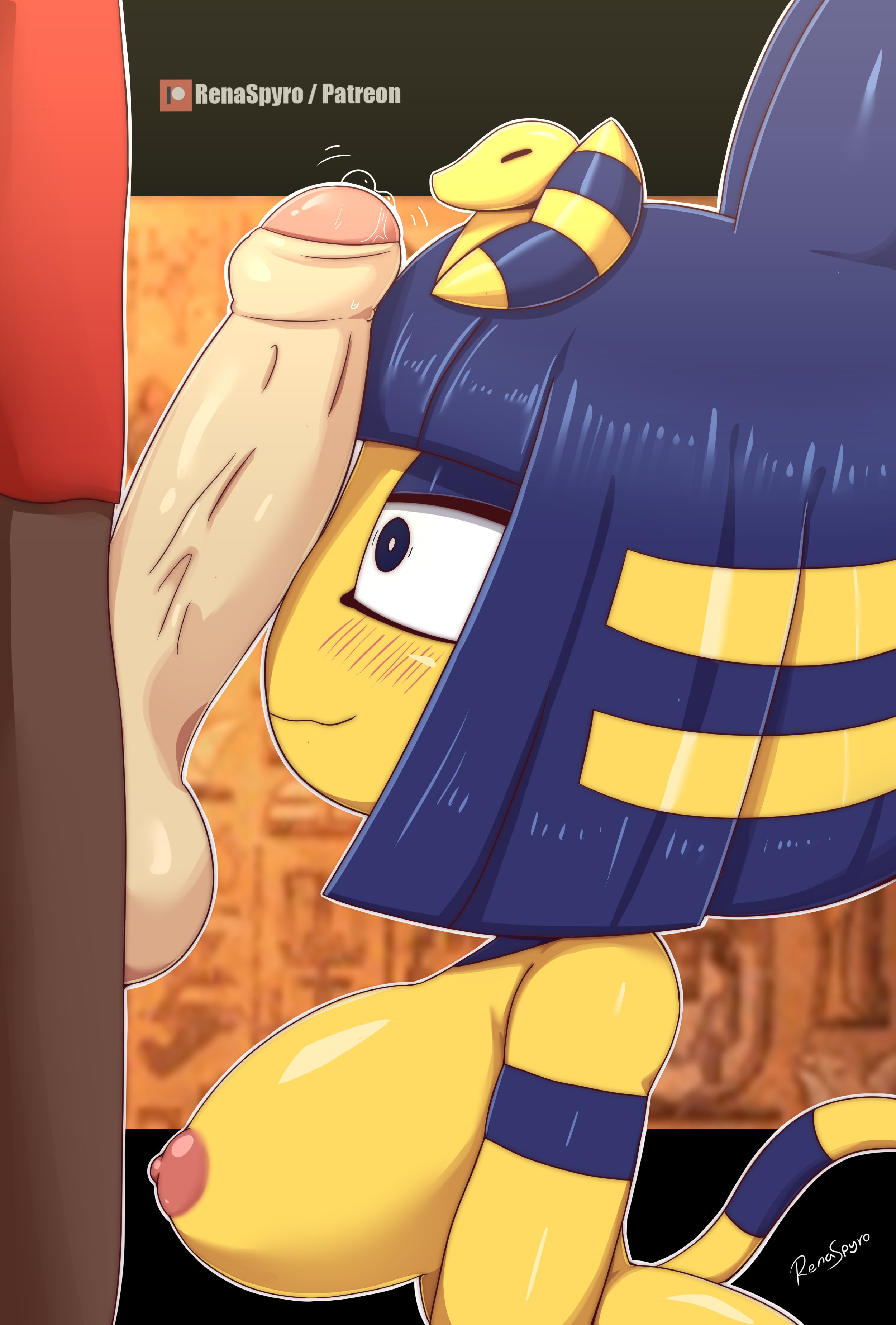 Animal_Crossing Ankha RenaSpyro Villager