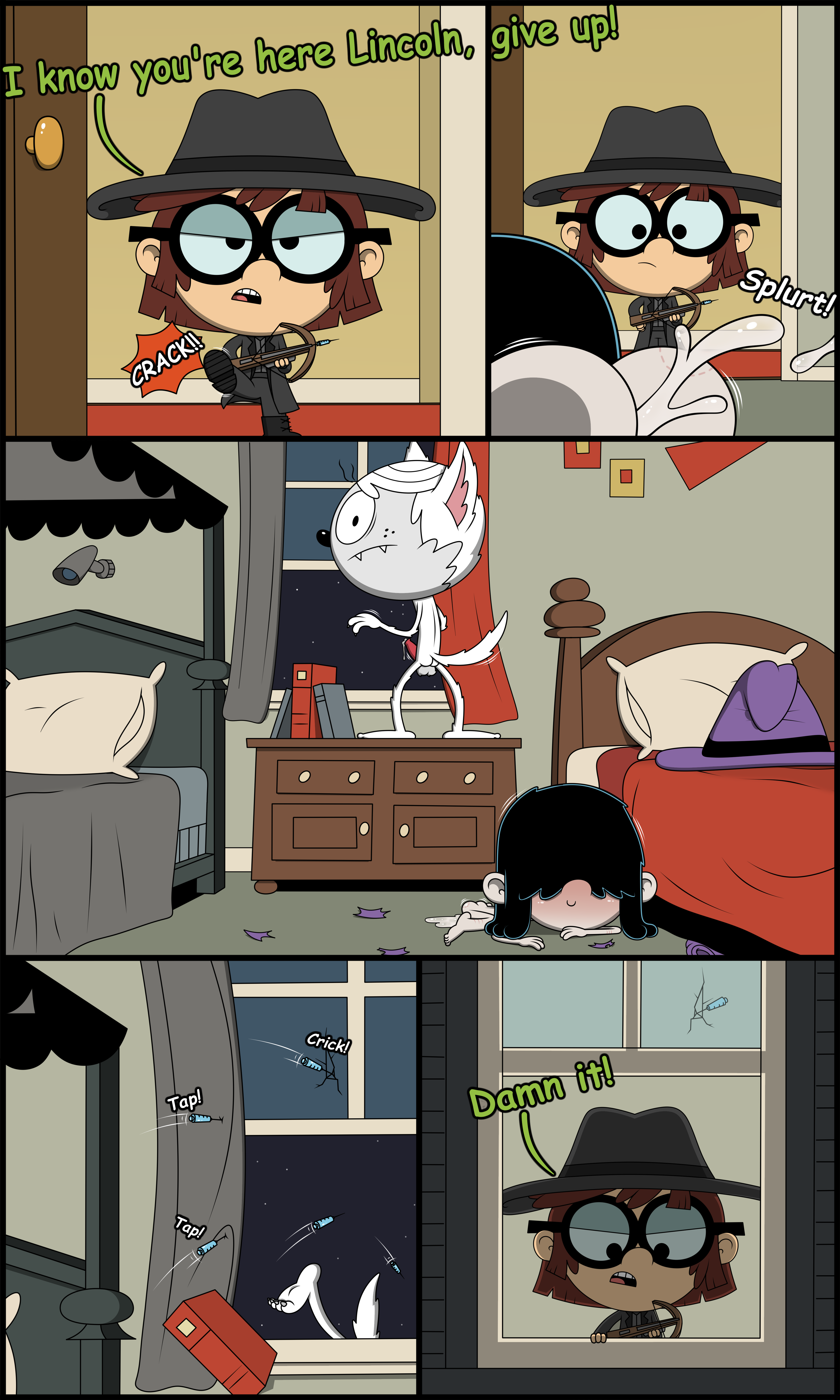 DriAE Lincoln_Loud Lisa_Loud Lucy_Loud The_Loud_House comic