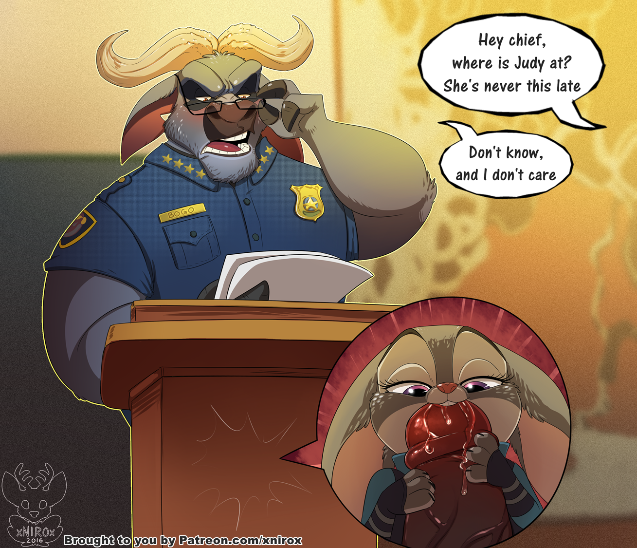 Bull Zootopia Porn - Post 2531706: Chief_Bogo Judy_Hopps xnirox Zootopia