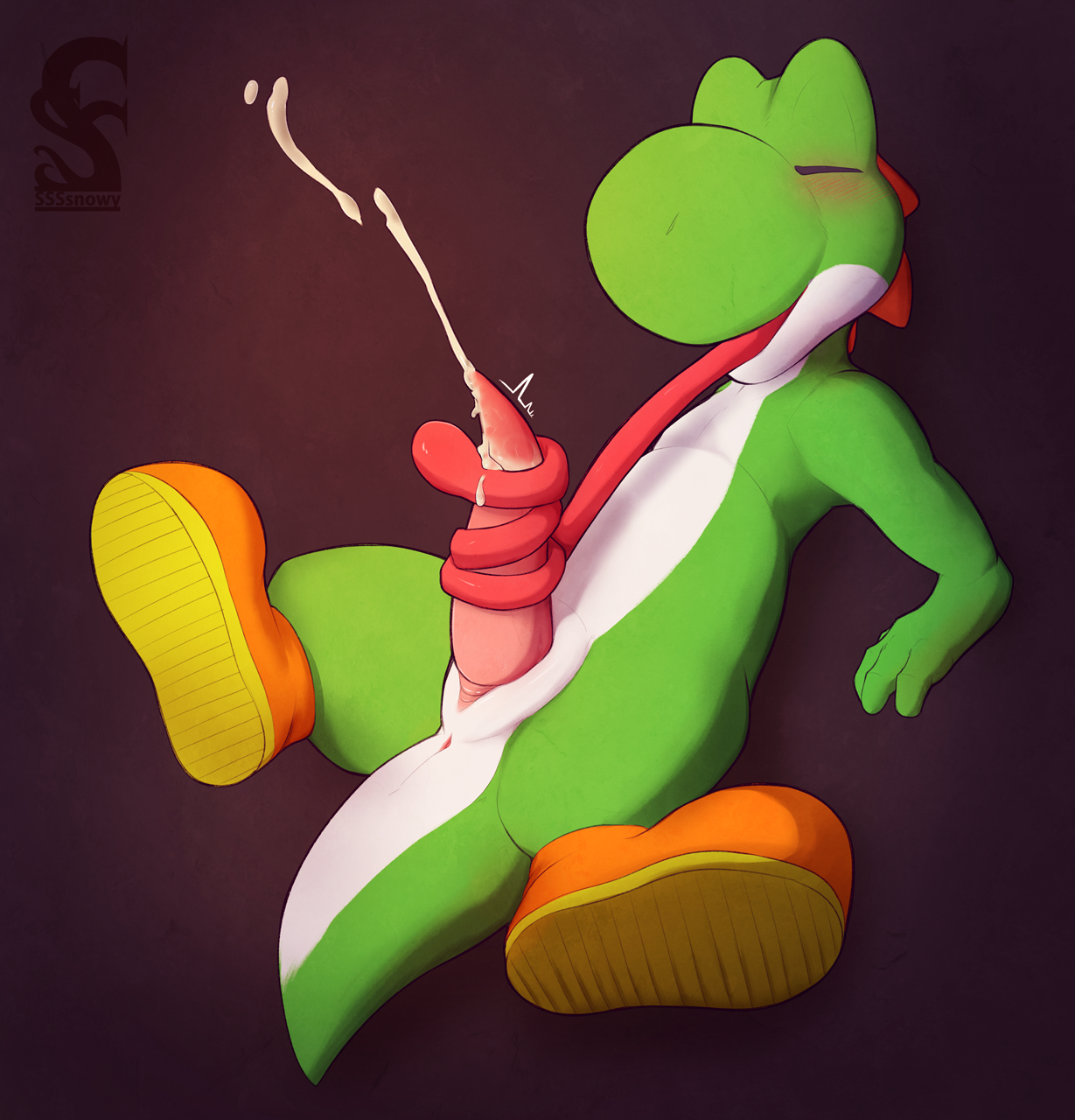 SSSsnowy Super_Mario_Bros. Yoshi