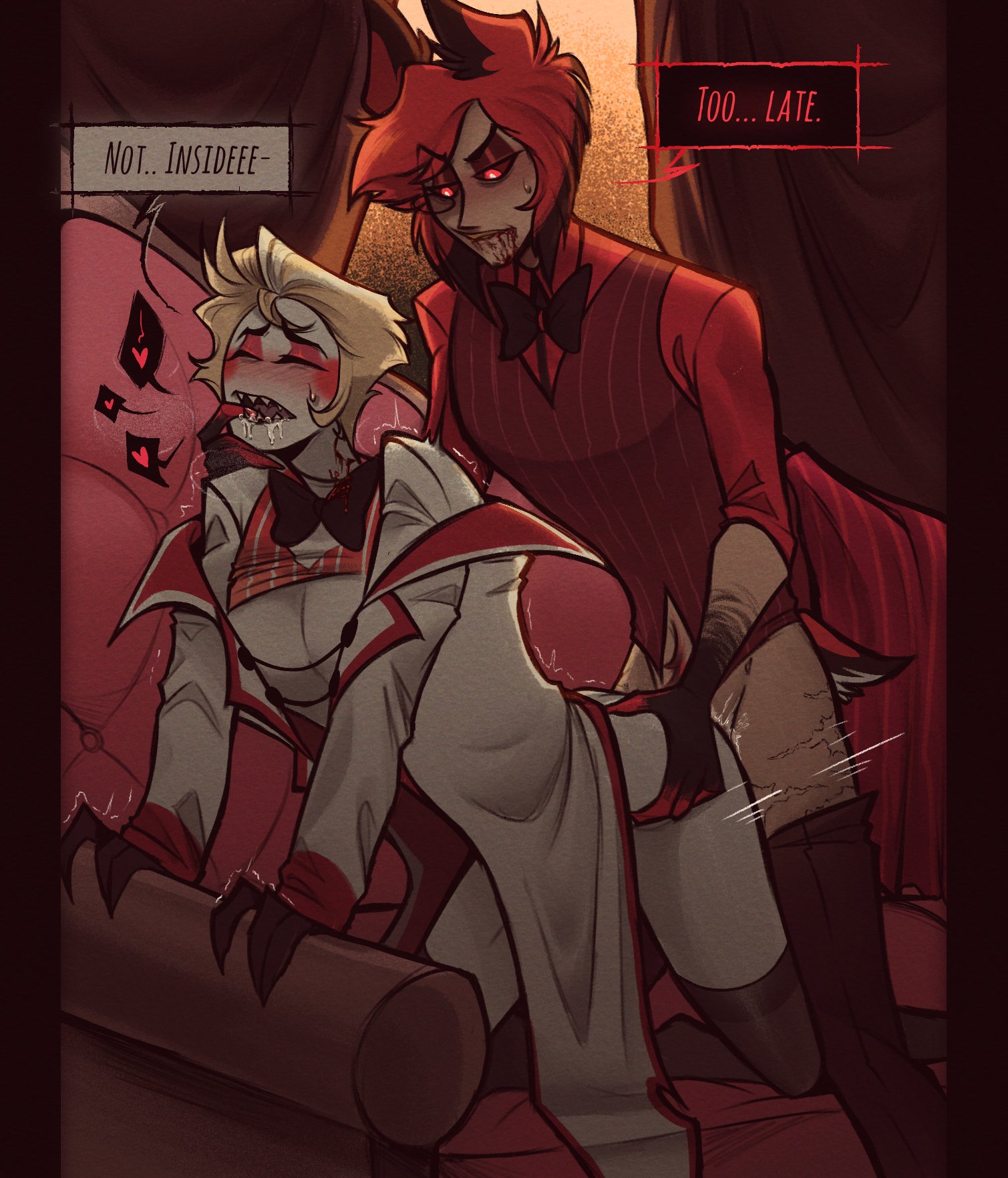 Alastor x lucifer rule34