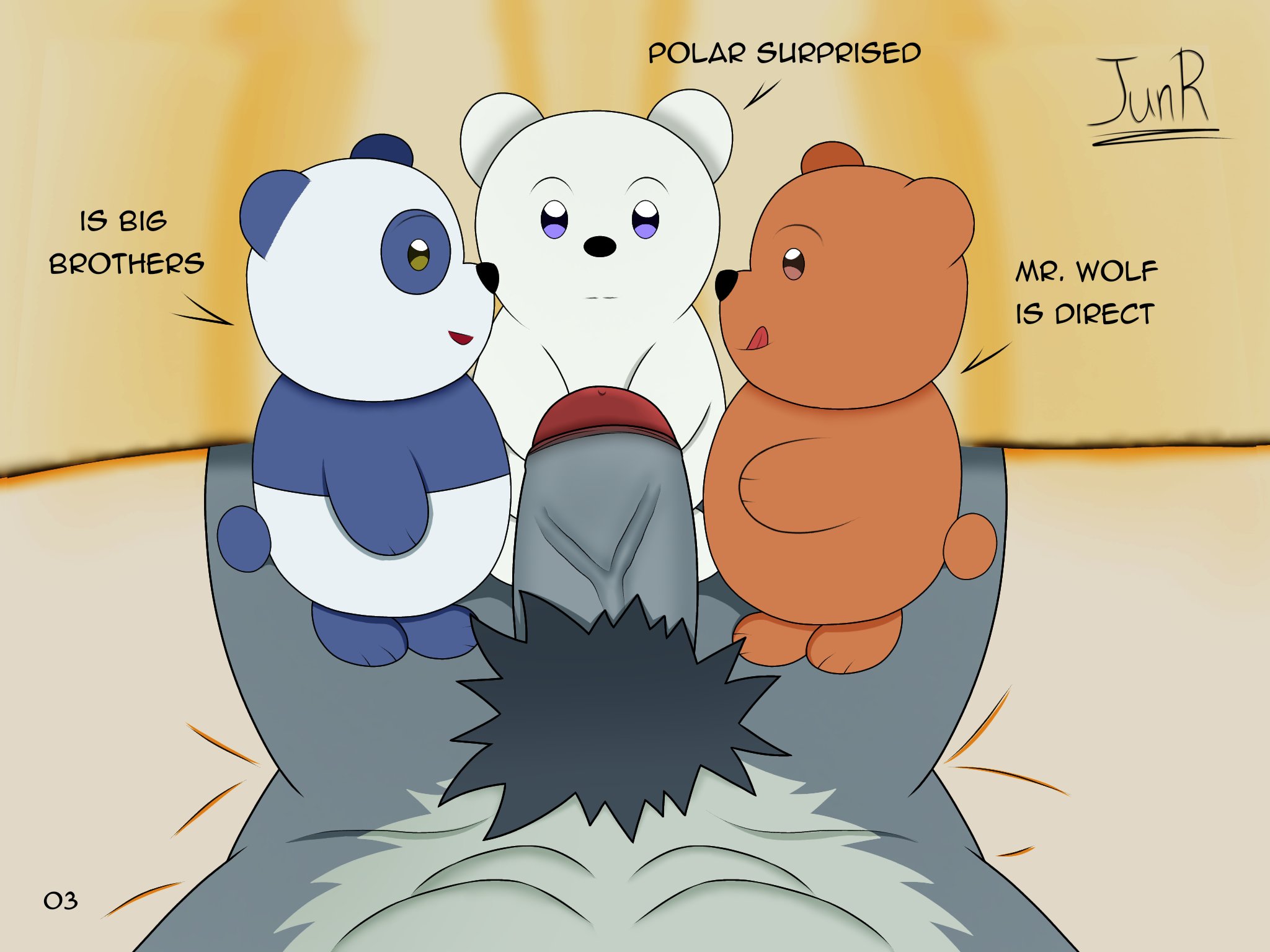 Post 5400900: comic Grizz Ice_Bear Panda We_Baby_Bears We_Bare_Bears Wolf
