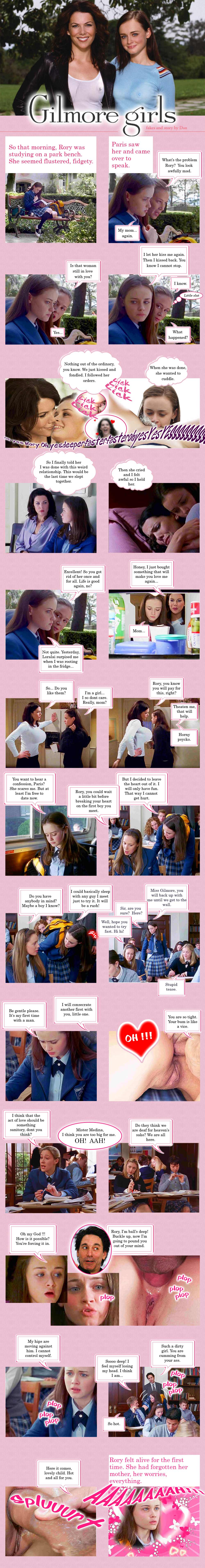 Post 1519804 Alexisbledel Comic Fakebydan Fakes Gilmoregirls Laurengraham Lizaweil Lorelai