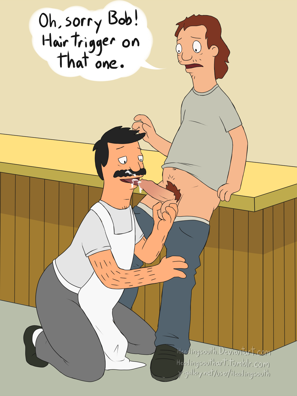 Post 1573913 Bobsburgers Bobbelcher Headingsouthart Mickey 