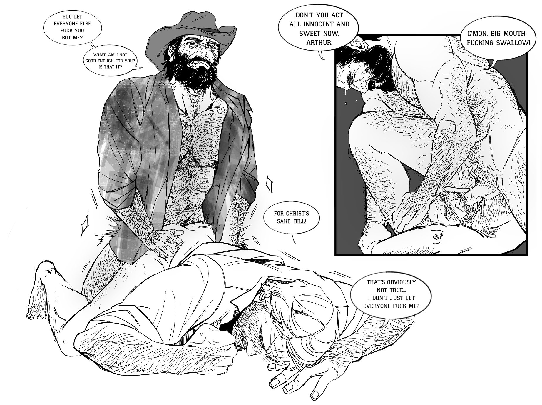 Post 5749325 Arthurmorgan Billwilliamson Bonjourdraws Reddeadredemption Reddeadredemption2 9829