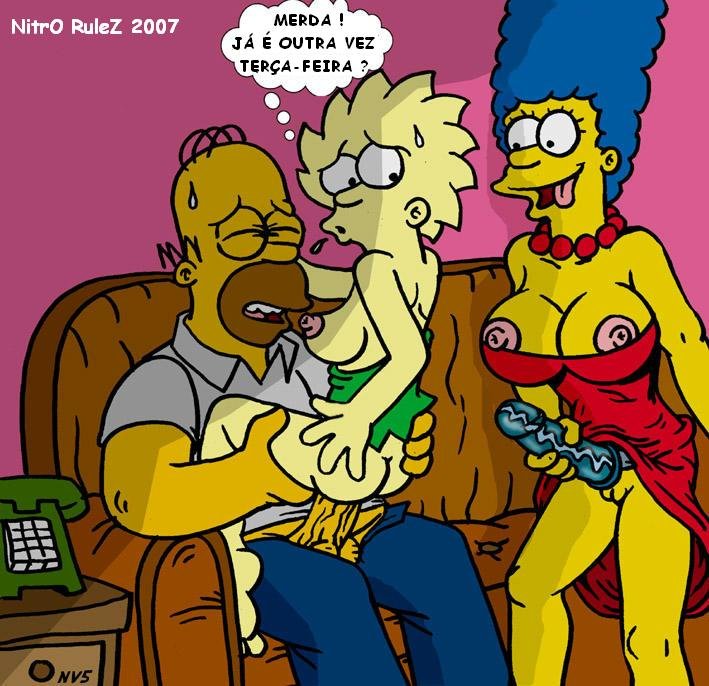Post 304176 Homer Simpson Lisa Simpson Marge Simpson Nev The Simpsons