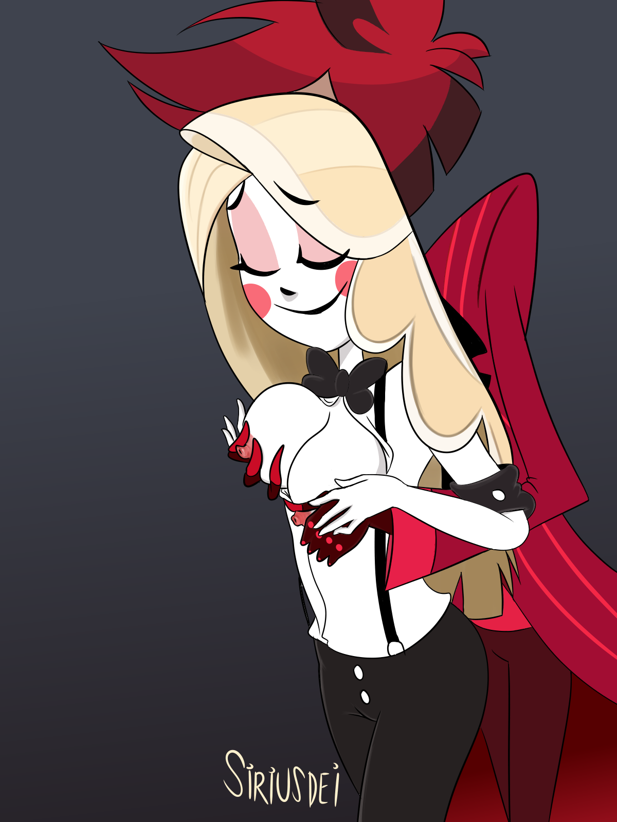 Post 3668249: Alastor Charlie_Morningstar Hazbin_Hotel Siriusdei