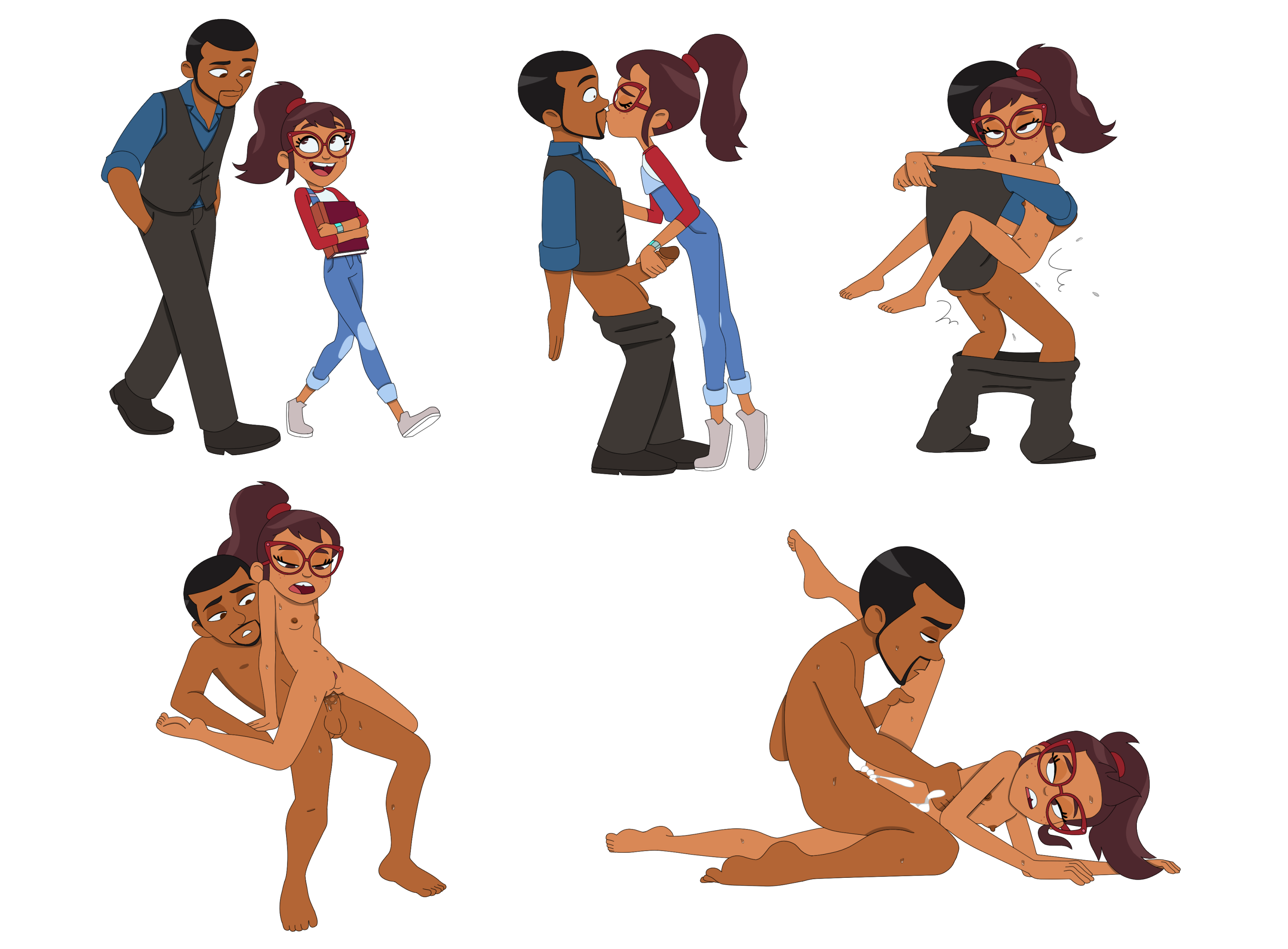 Hailey's on it naked