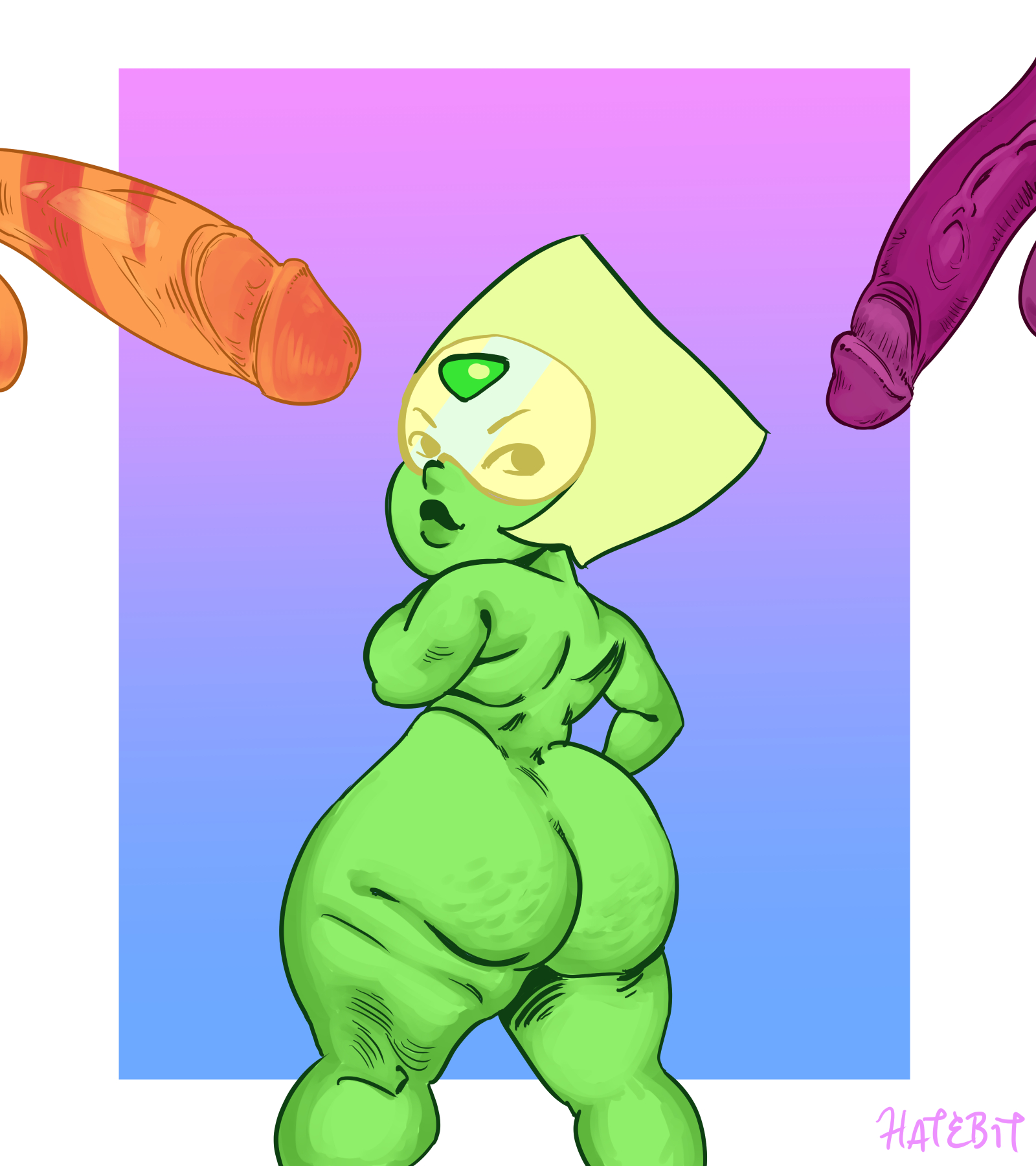 Hatebit Peridot Steven_Universe