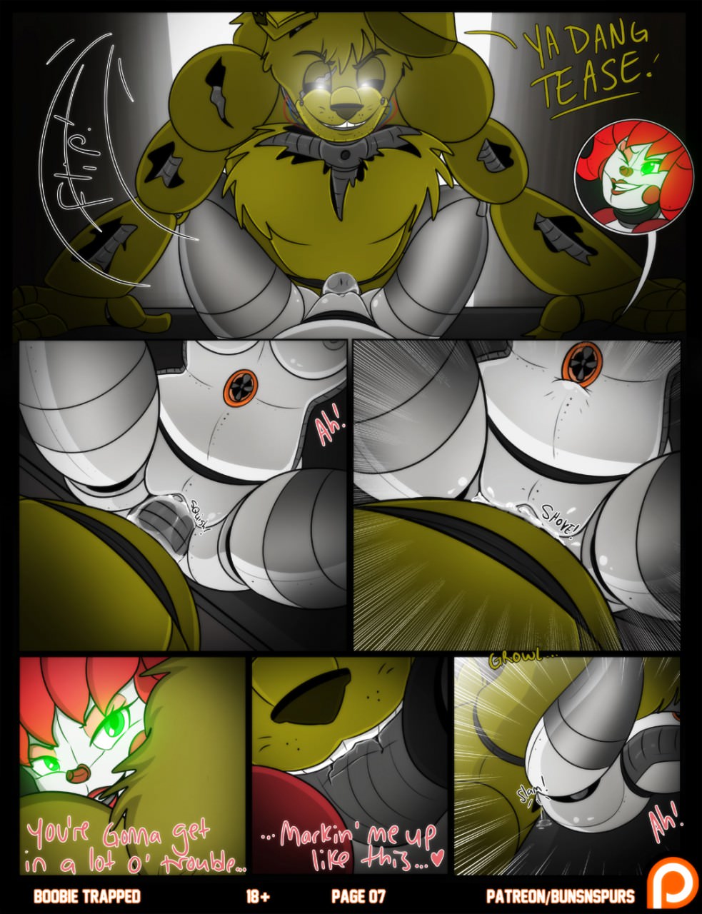 Circus_Baby Five_Nights_at_Freddy's Five_Nights_at_Freddy's:_Sister_Location Springtrap comic