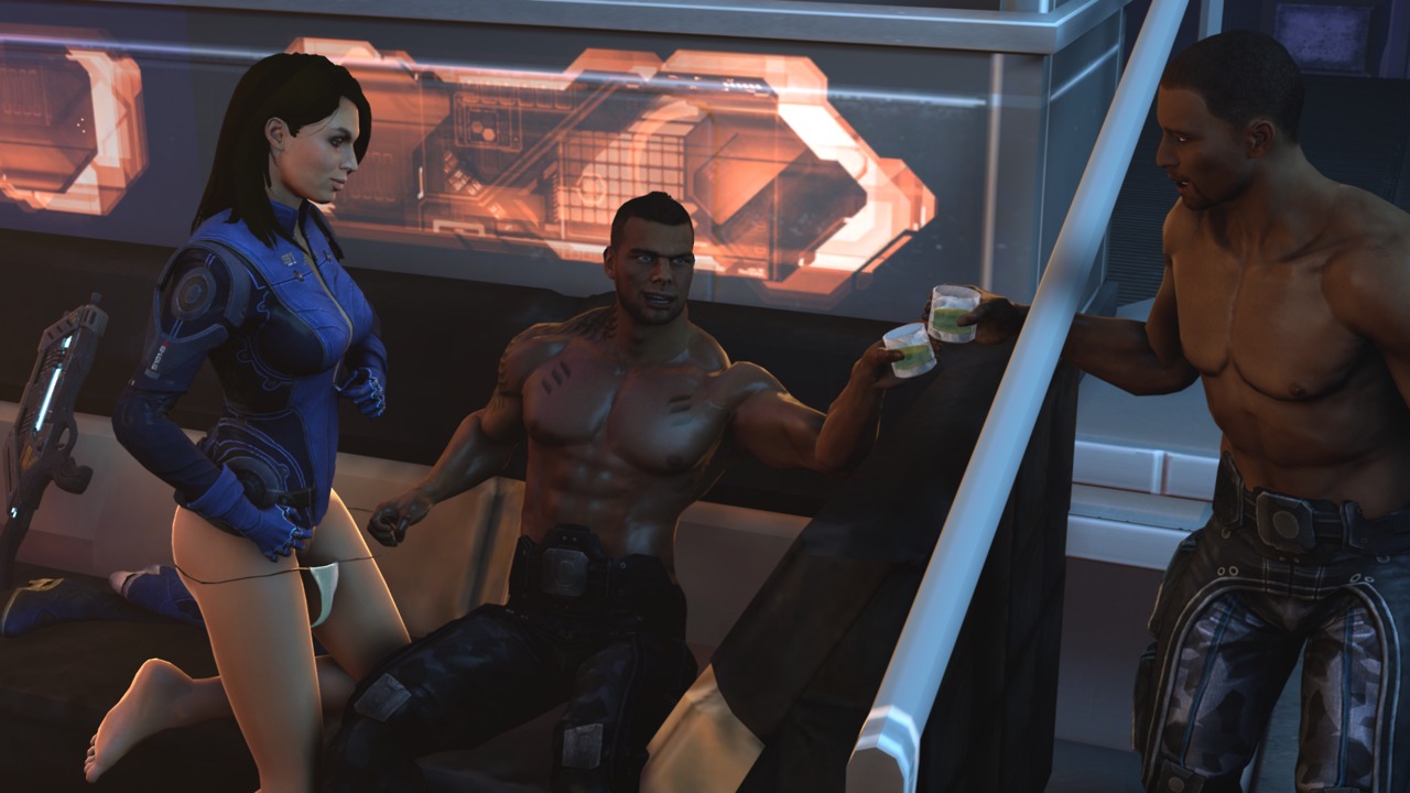 Post 1281177: Ashley_Williams BlueLight James_Vega Mass_Effect  Mass_Effect_3 Steve_Cortez