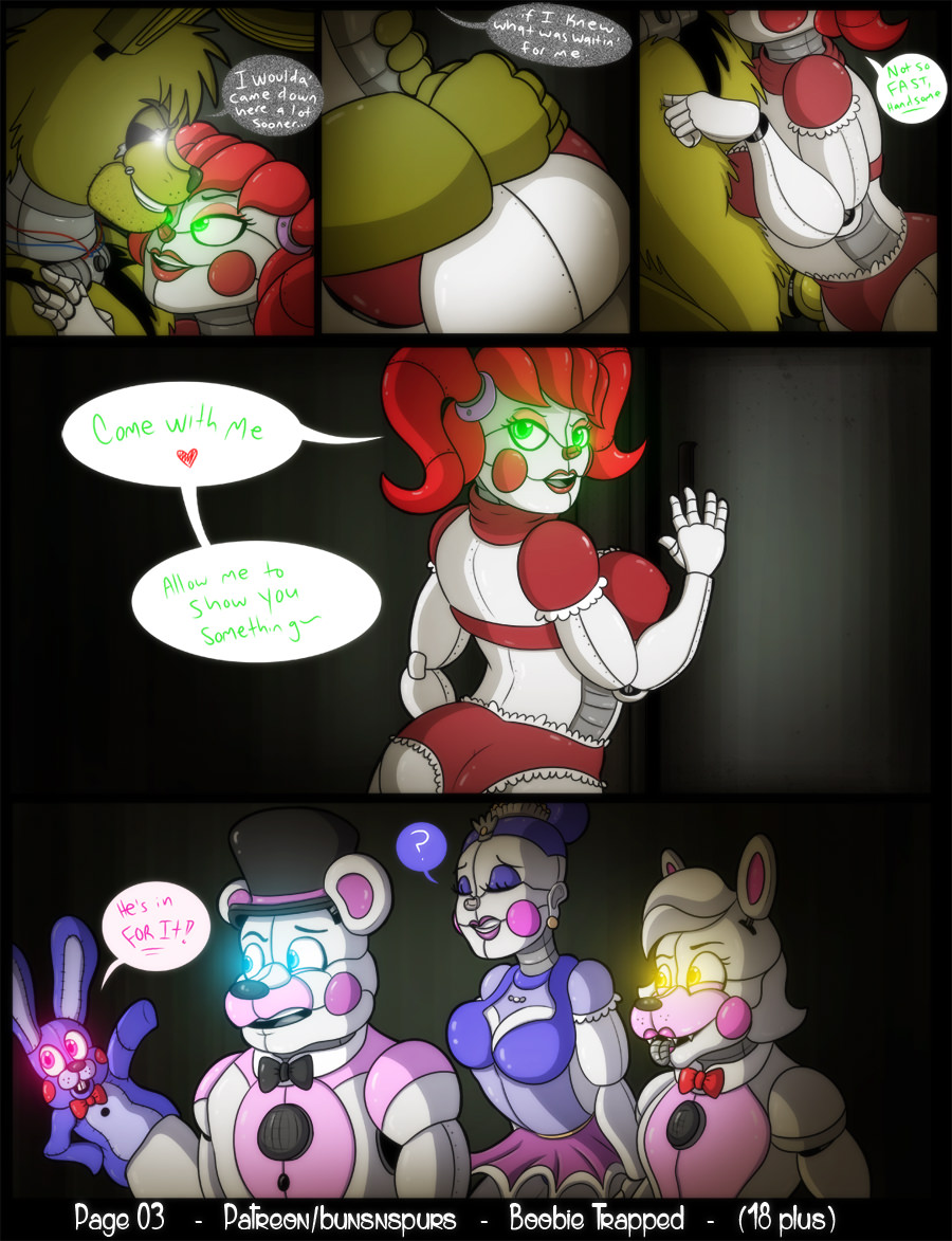 Ballora Circus_Baby Five_Nights_at_Freddy's Five_Nights_at_Freddy's:_Sister_Location Funtime_Foxy Funtime_Freddy Springtrap comic