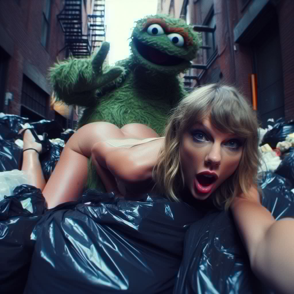 Oscar the grouch taylor swift