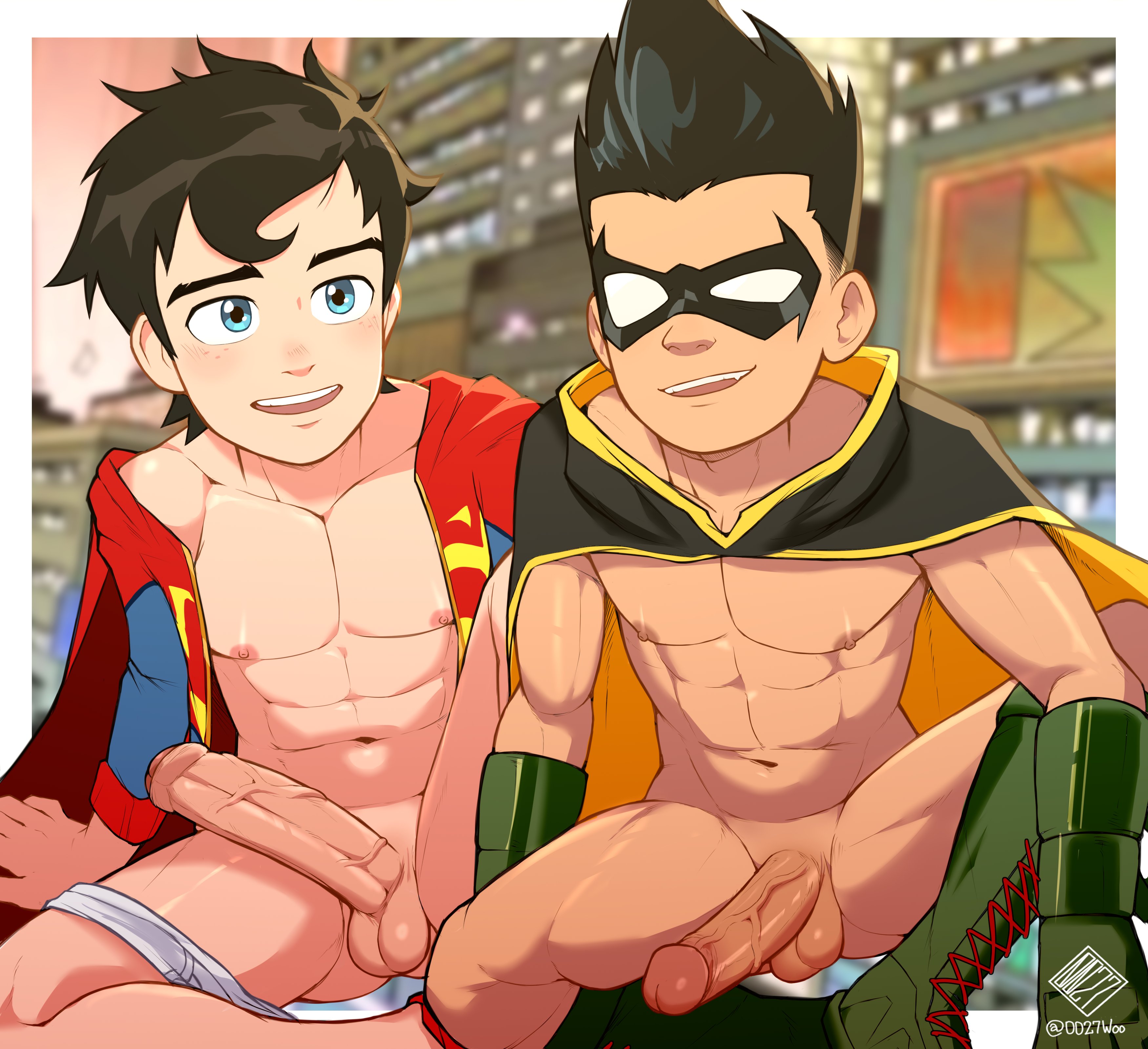 0027Woo DC Damian_Wayne Jon_Kent Superboy Superman_(series) Supersons