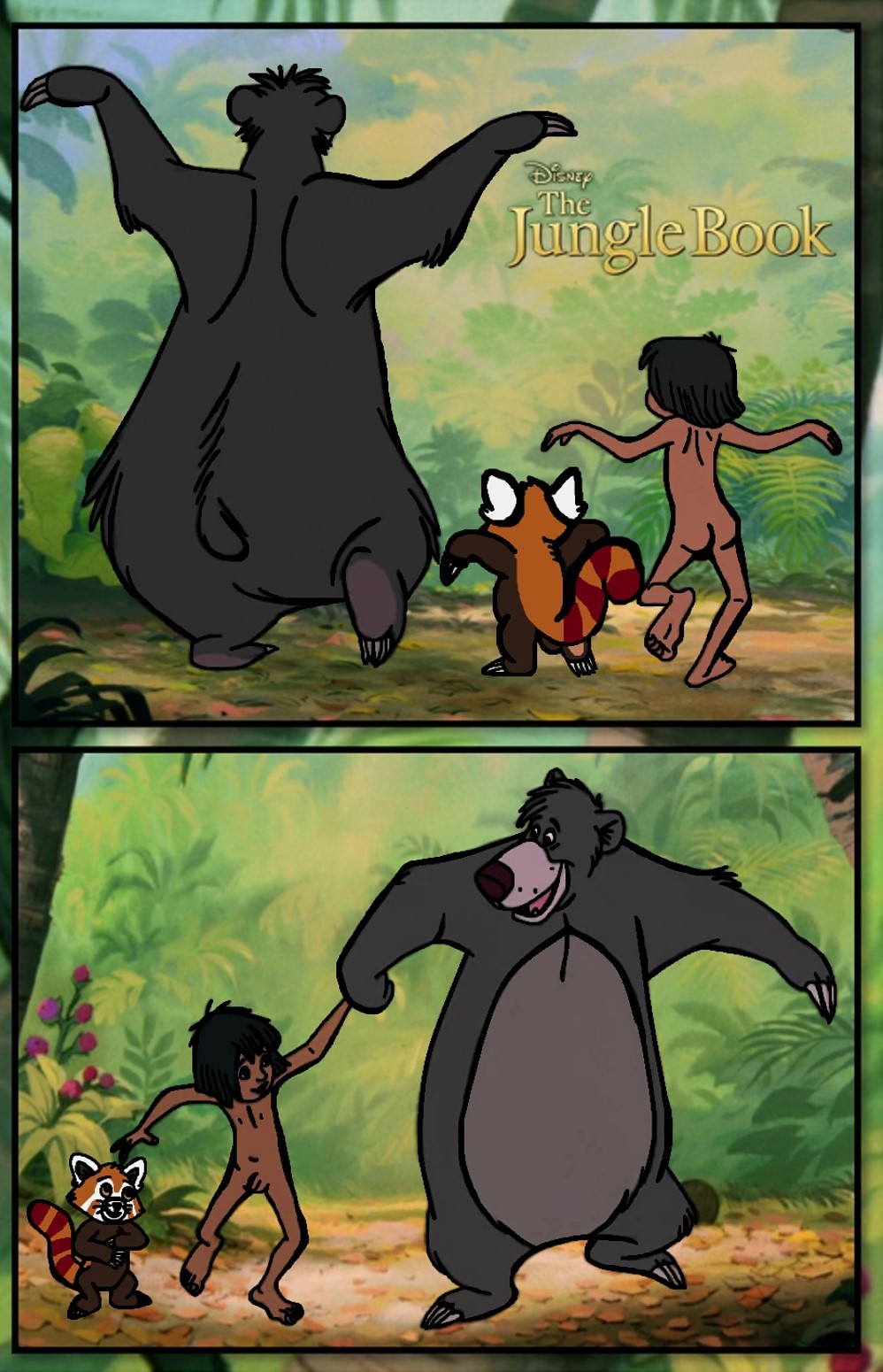 Post 6034712: Baloo Khialat kichi Mowgli The_Jungle_Book