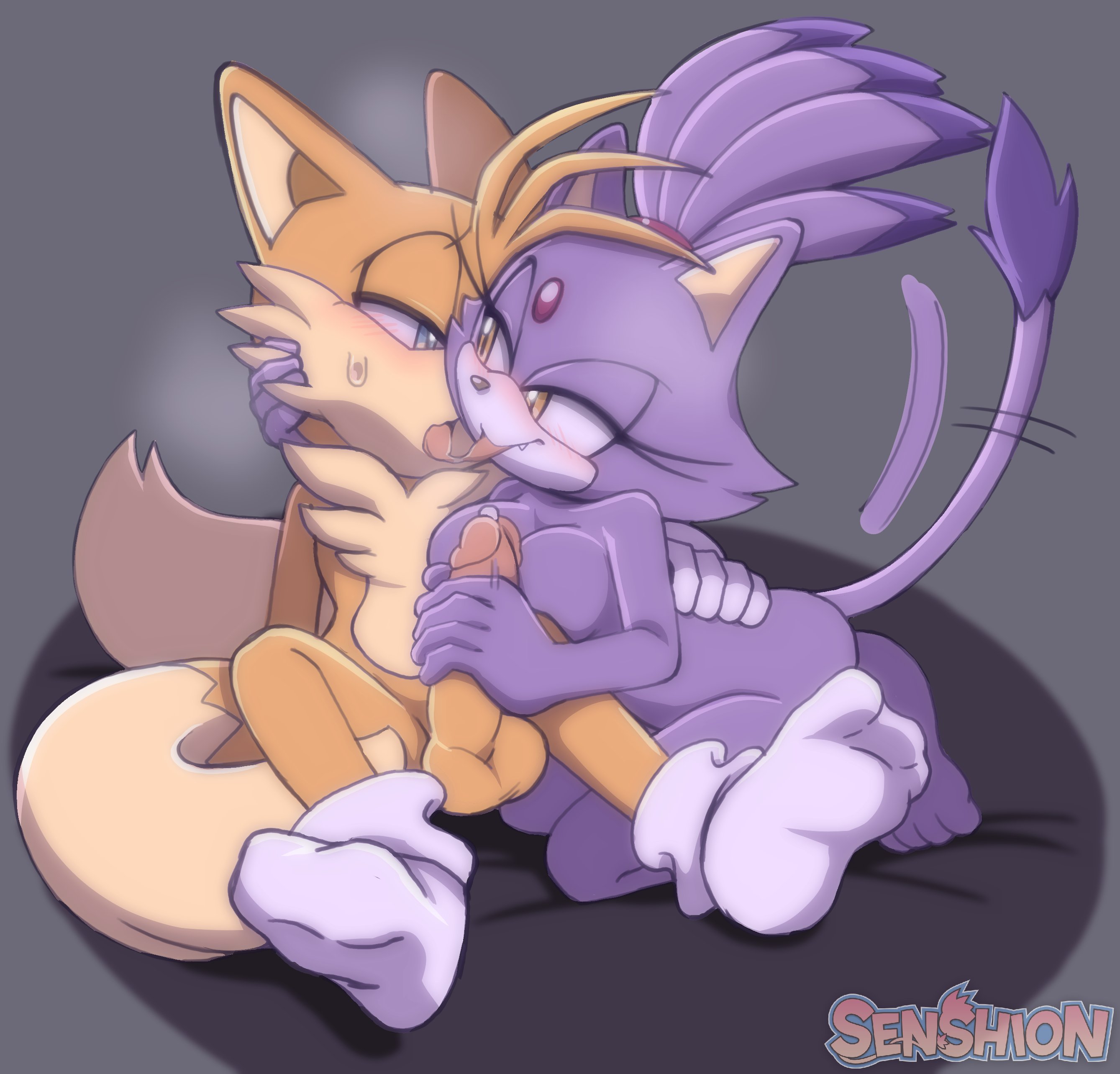 Tails and blaze