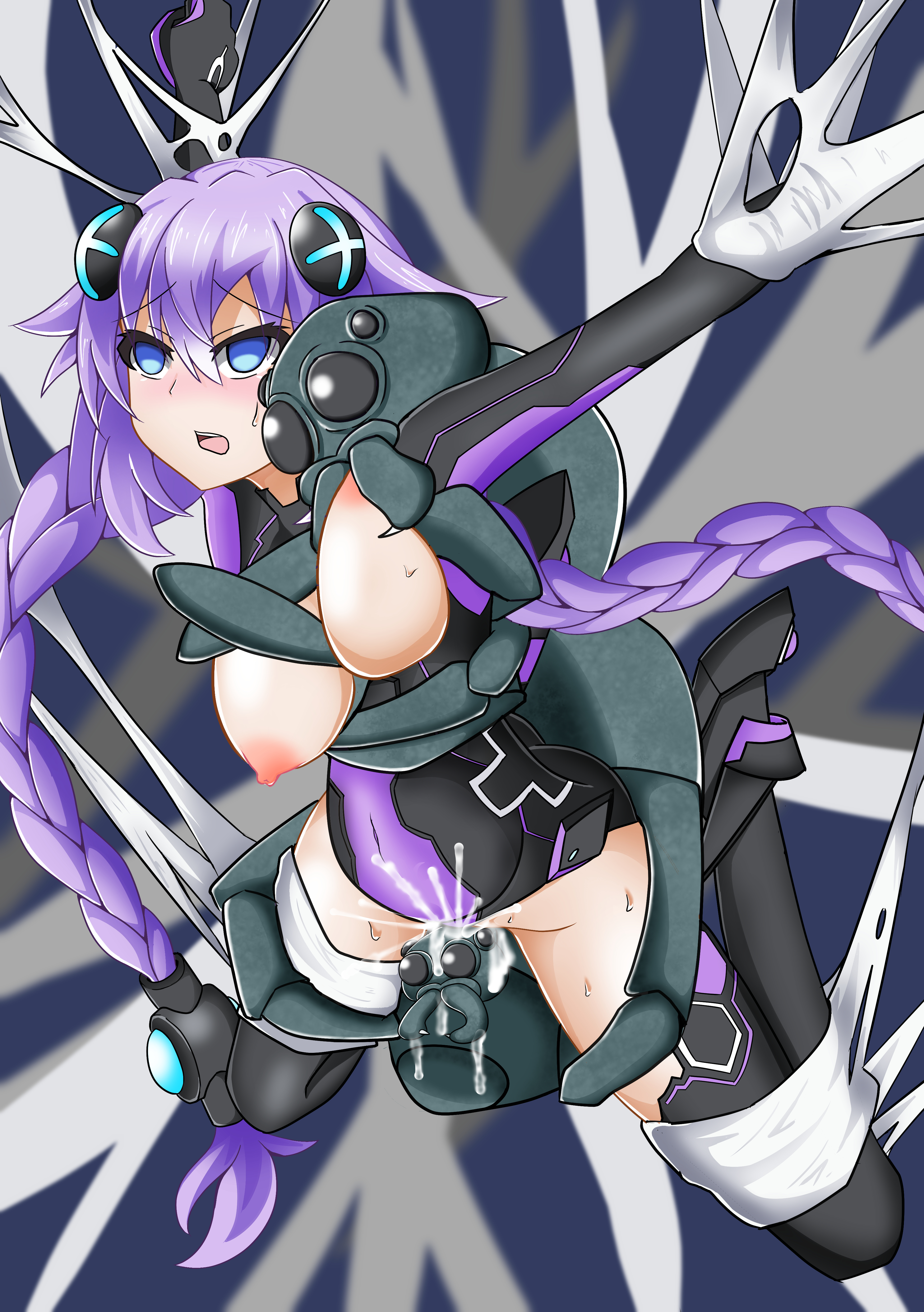 Hyperdimension_Neptunia Neptune Purple_Heart