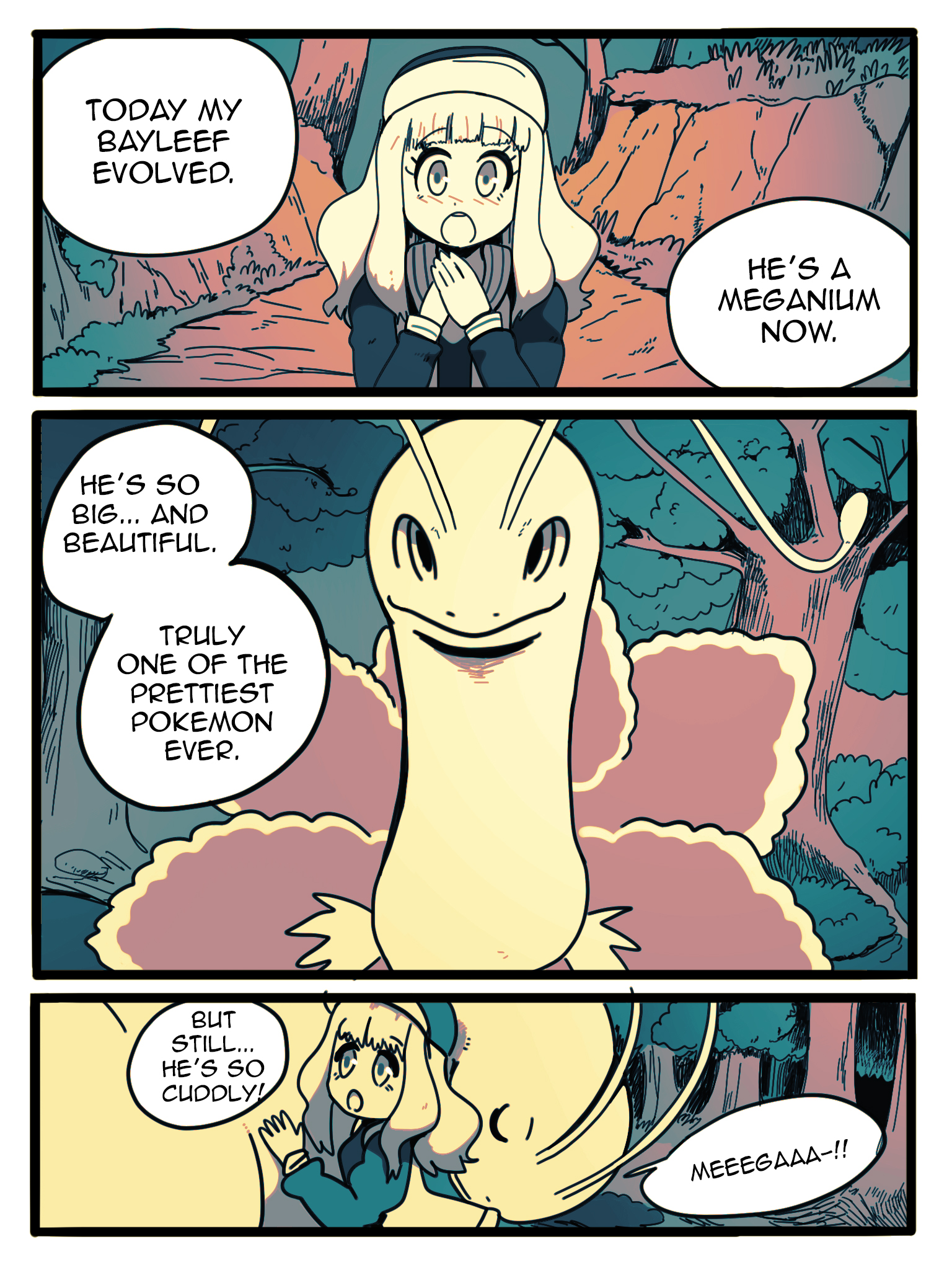 Meganium Porkyman comic hasselnut