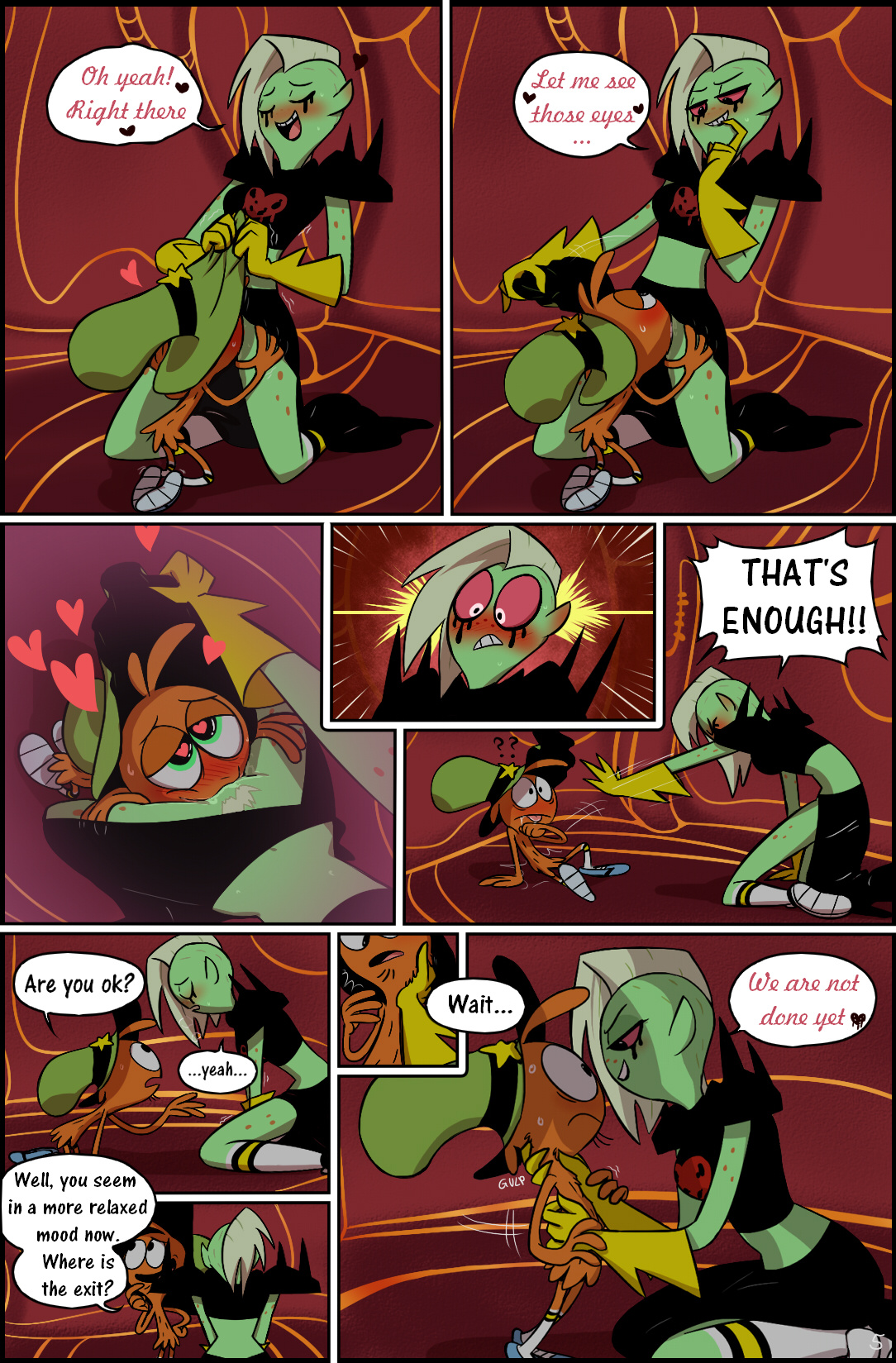 Post 3479403 Comic Lorddominator Umayorokobi Wander Wanderoveryonder 7714