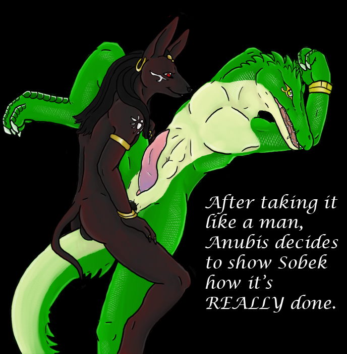 Egyptian Furry Porn - Post 86783: Anubis Egypt Egyptian_mythology mythology Sobek