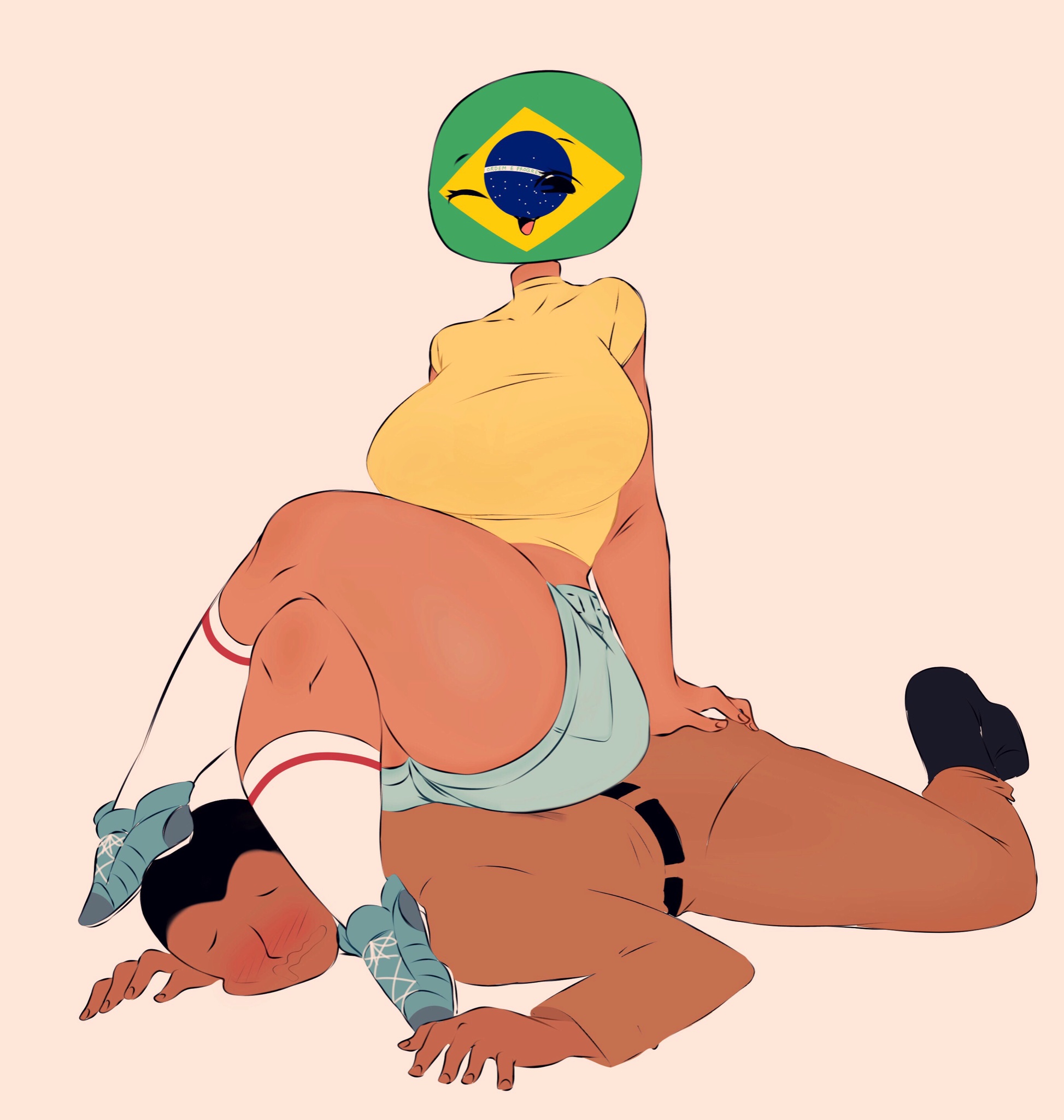 Brazil Countryhumans Flawsy