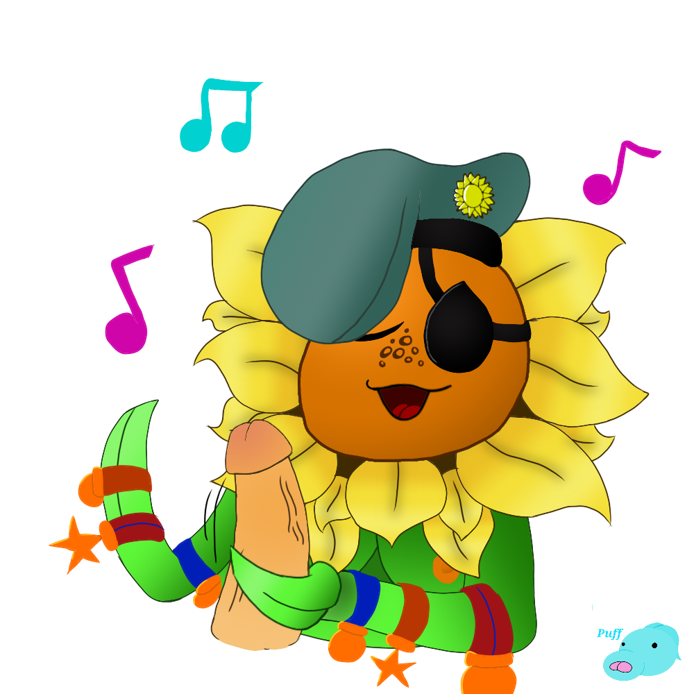 Post 3541129: Major_sweetie Plants_vs._Zombies  Plants_vs._Zombies:_Battle_for_Neighborville PuffyPea Sunflower