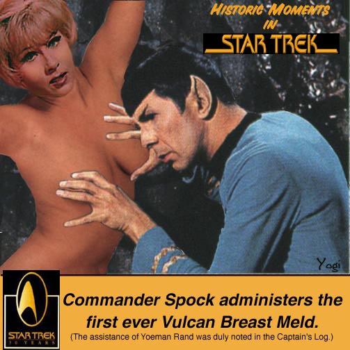 Post 2044016 Fakes Grace Lee Whitney Janice Rand Leonard Nimoy Spock Star Trek Yogi Artist
