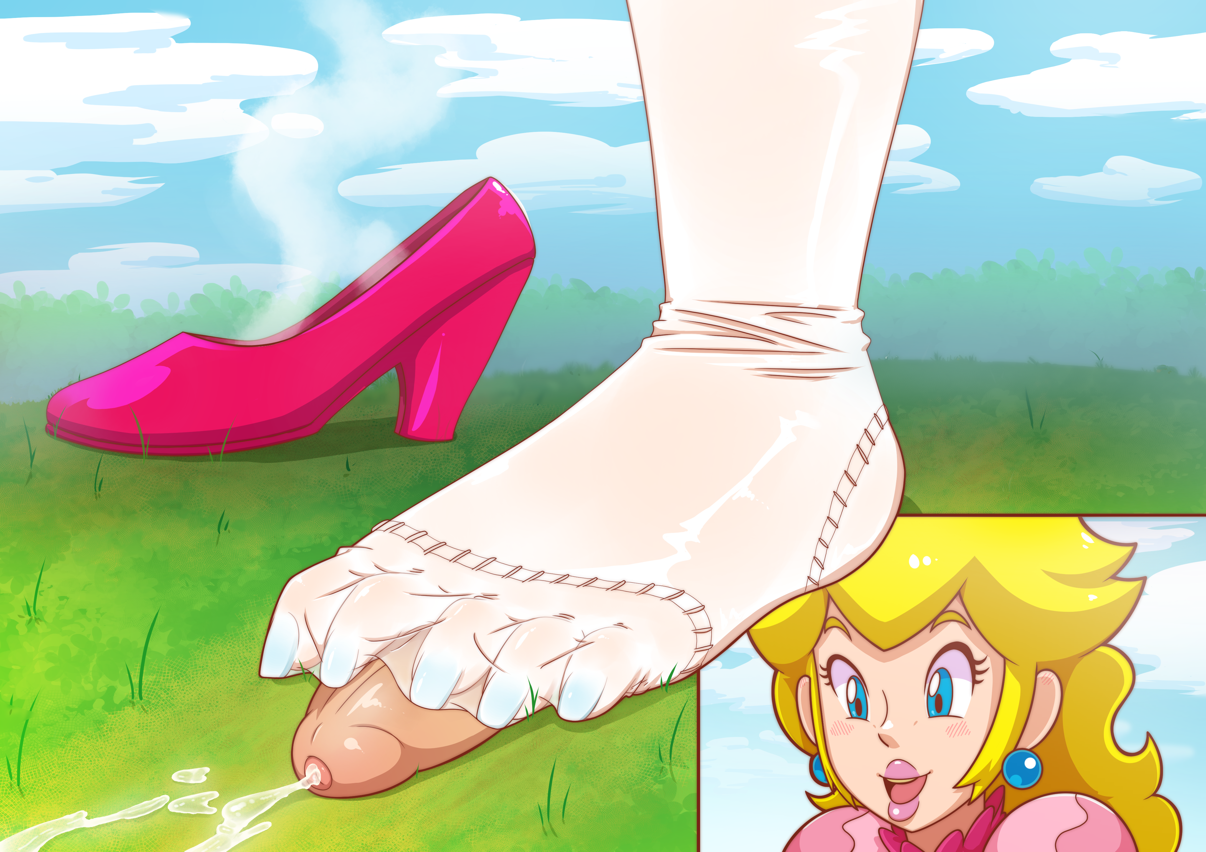 Post 5485328: Princess_Peach Super_Mario_Bros. The_Dark_Mangaka