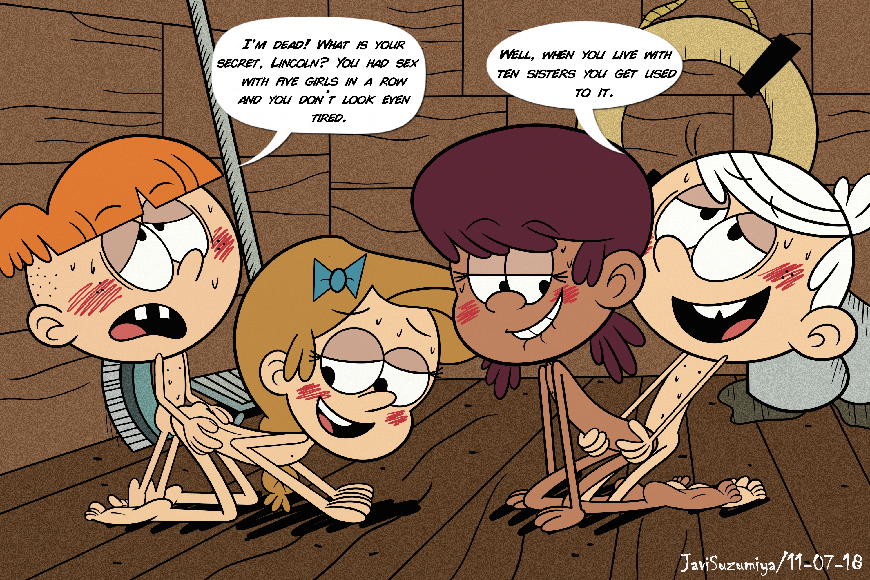 Post 2669183: Brown_QT Girl_Jordan JaviSuzumiya Liam_Hunnicutt Lincoln_Loud  The_Loud_House