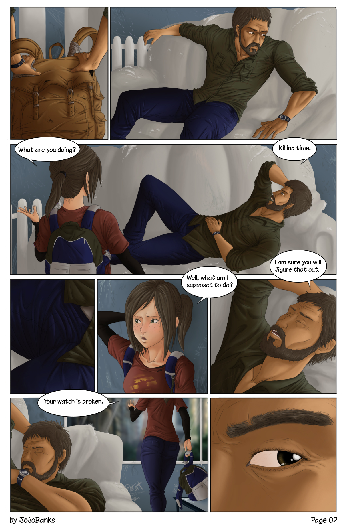 Ellie williams porn comic