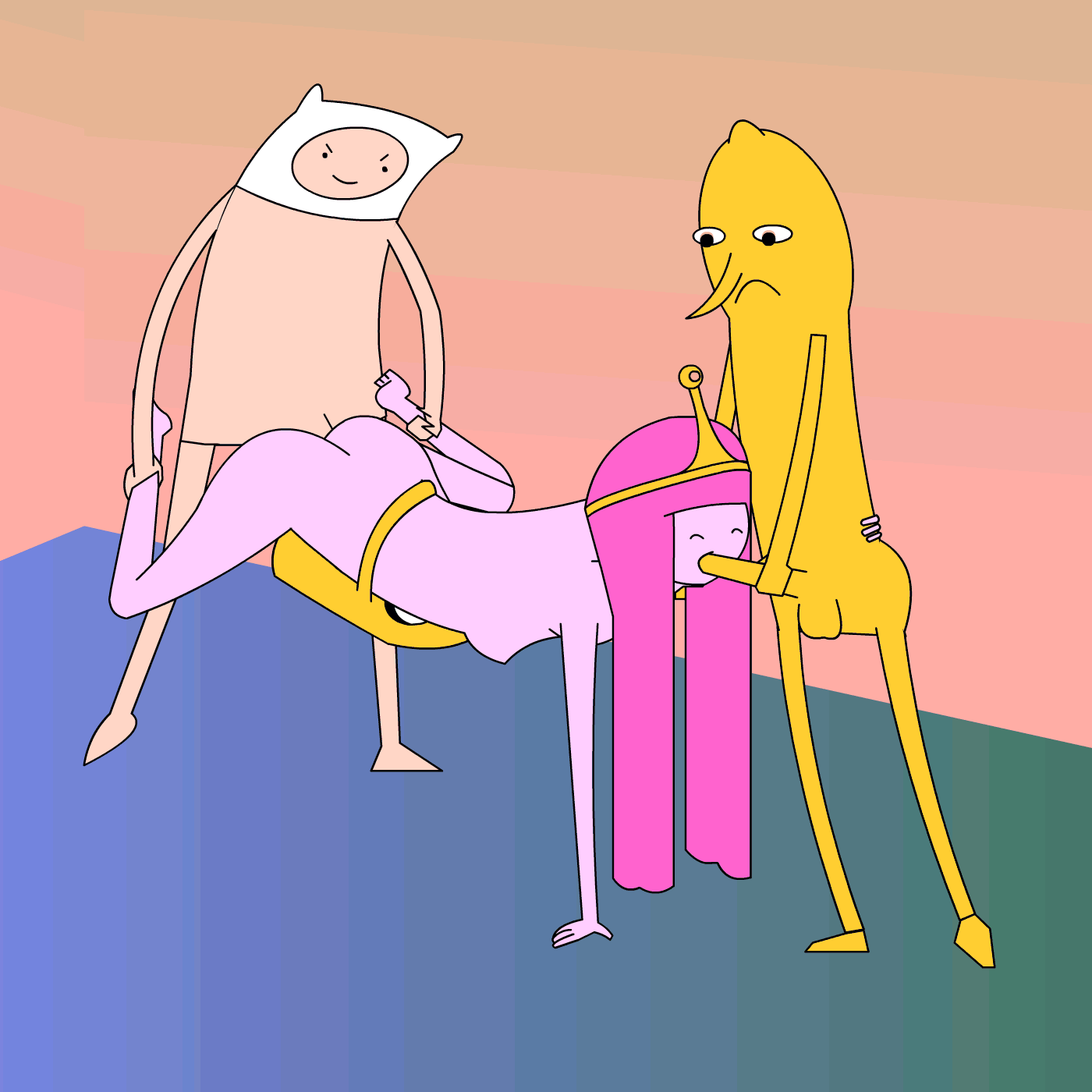 Adventure Time Pb Porn Gif - Post 1242073: Adventure_Time animated Finn_the_Human Jake_the_Dog Lemongrab  Princess_Bubblegum
