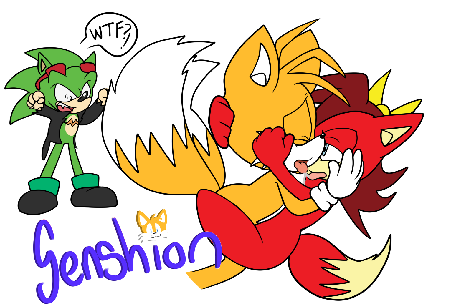 Post 1509472: Fiona_Fox Scourge_the_Hedgehog senshion  Sonic_the_Hedgehog_(series) Tails