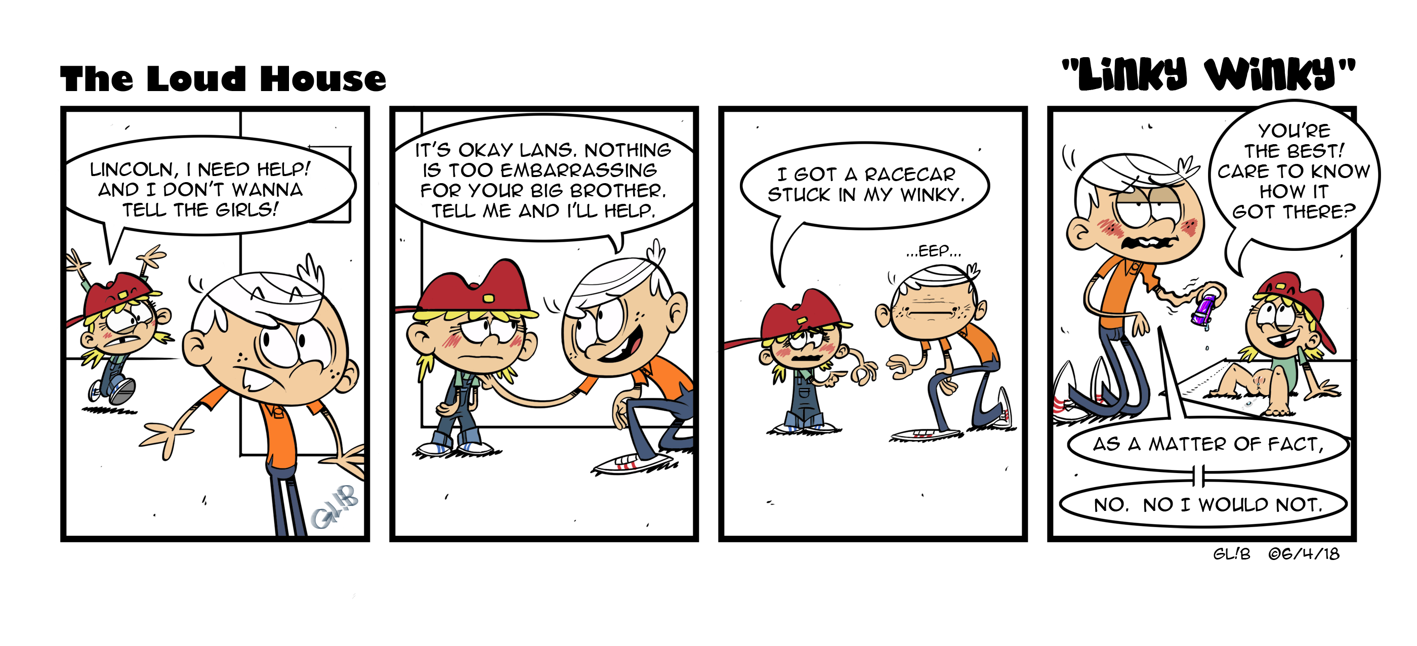 Post 2621083: Gl!b Lana_Loud Lincoln_Loud The_Loud_House