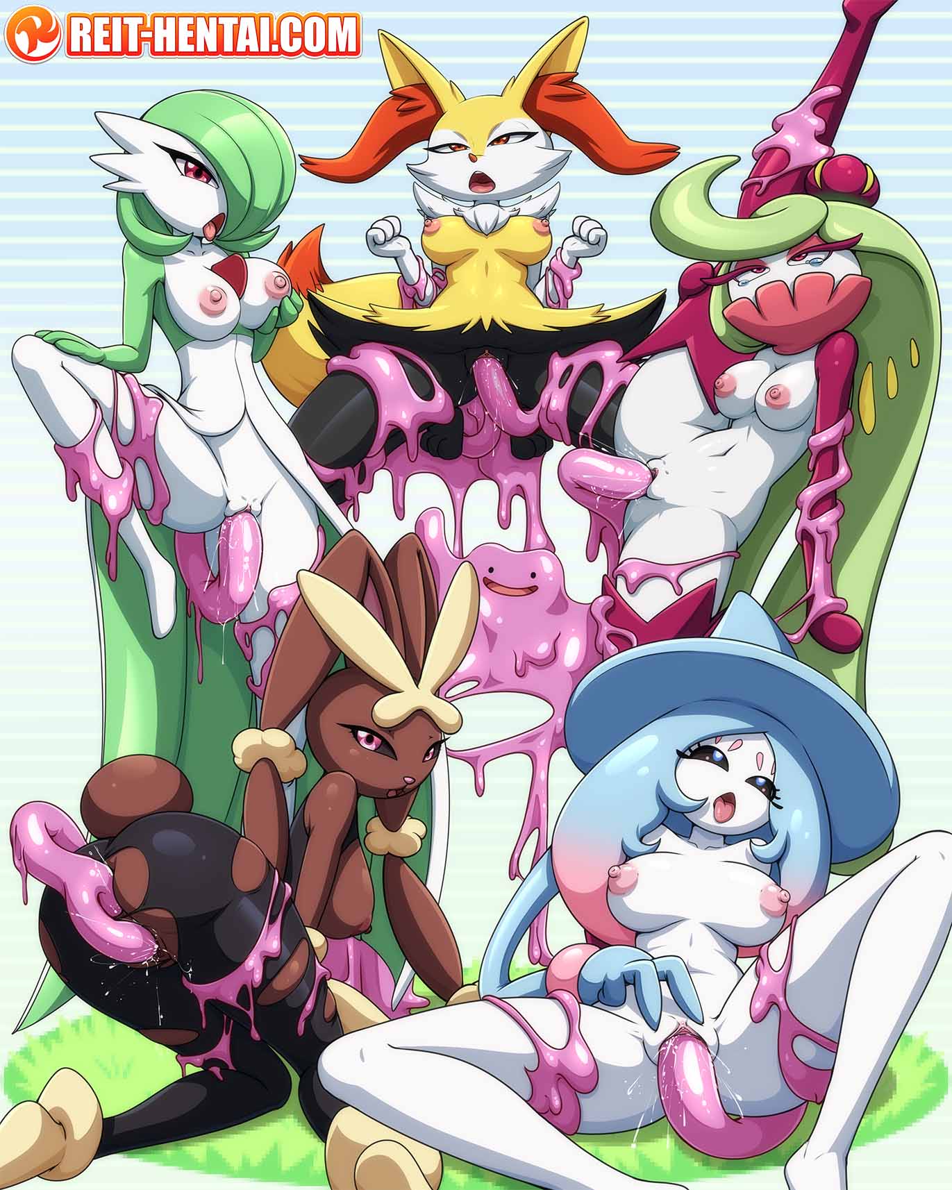 Post 5623510 Braixen Ditto Gardevoir Hatterene Lopunny Porkyman Reit Tsareena