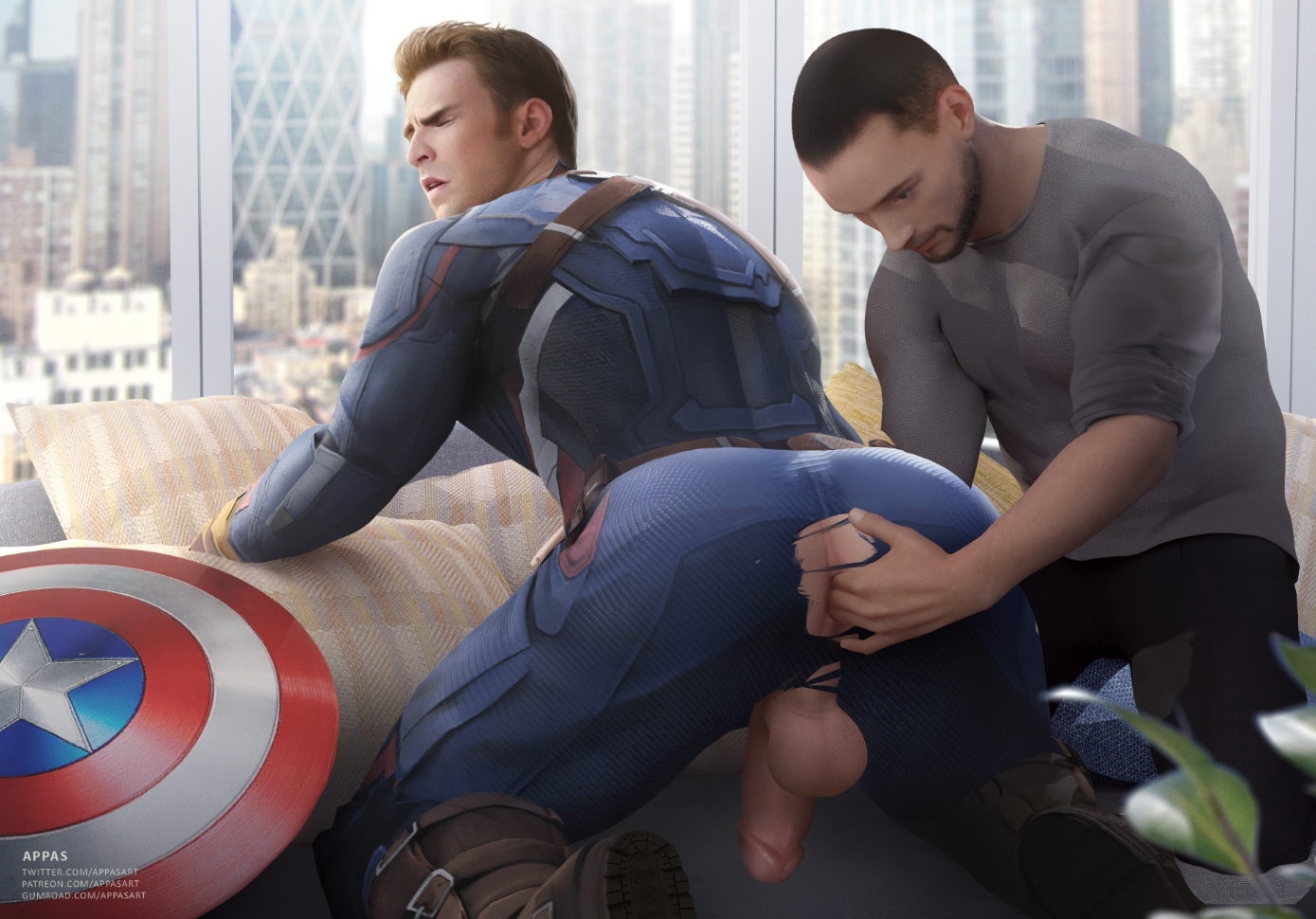 Steve rogers rule 34