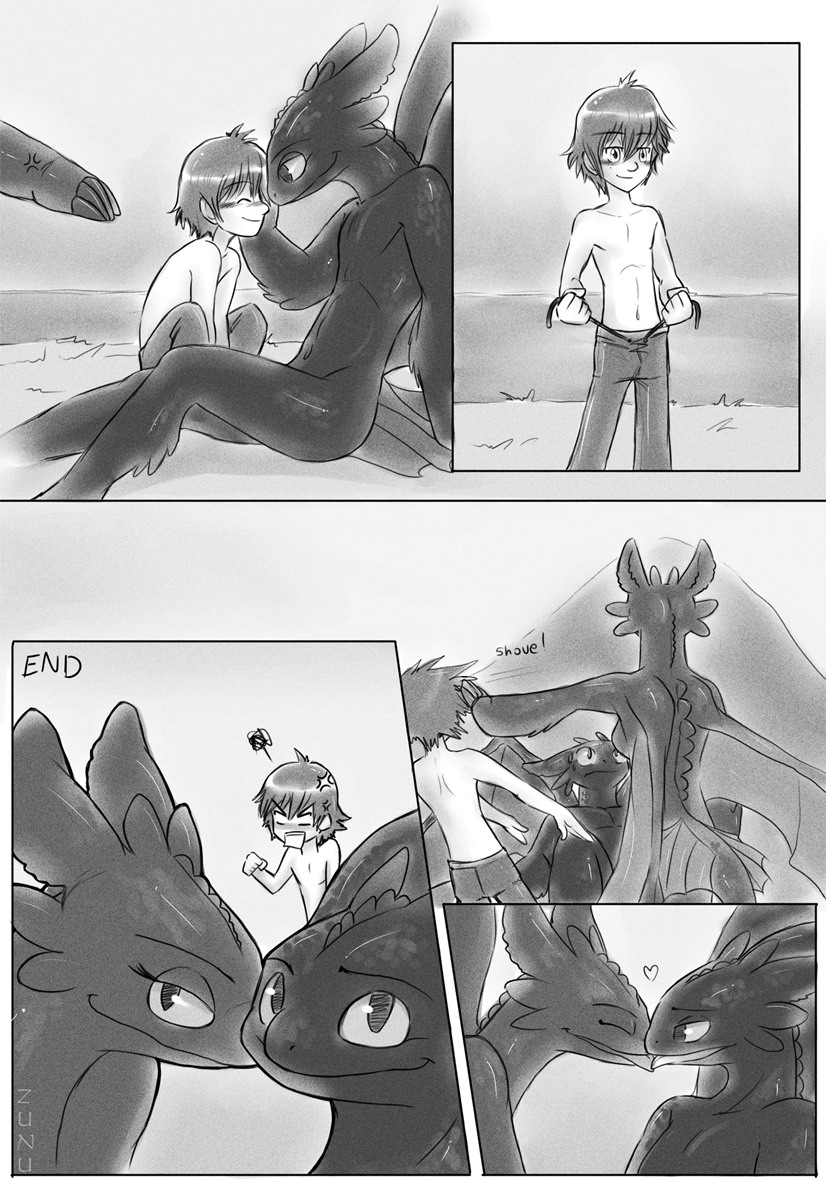 How to train your dragon toothless porn comic