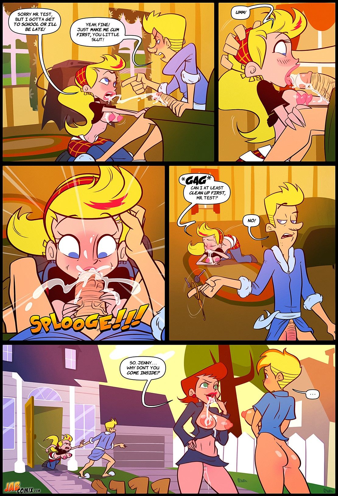 Post 4634439 Comic Hugh Test Jab Johnny Test Series Lila Test Mary